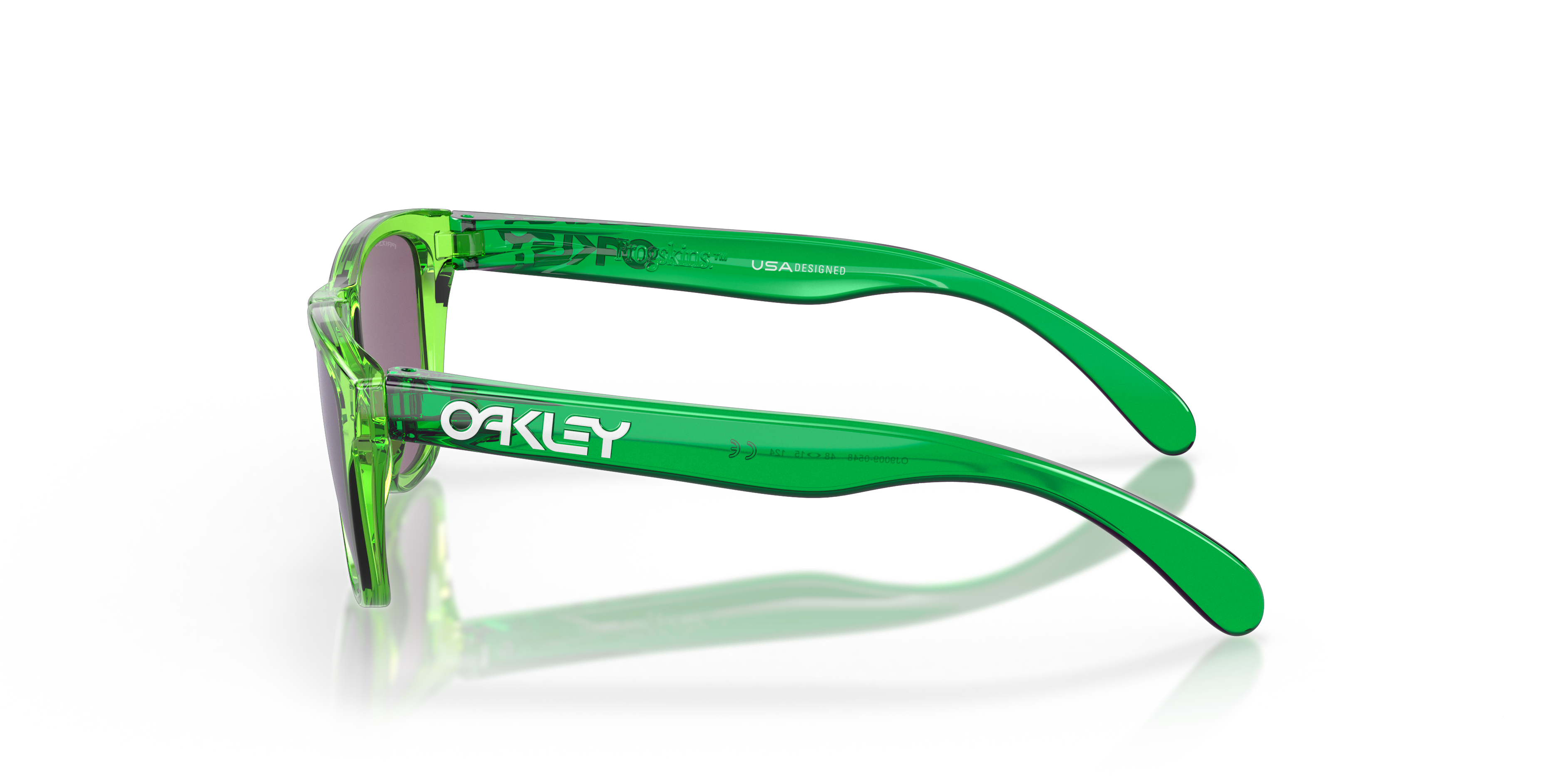 Oakley OJ9009 Frogskins XXS (Youth Fit) Square Kids Sunglasses - Acid Green