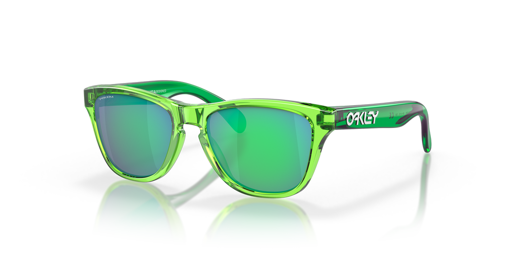Oakley OJ9009 Frogskins XXS (Youth Fit) Square Kids Sunglasses - Acid Green