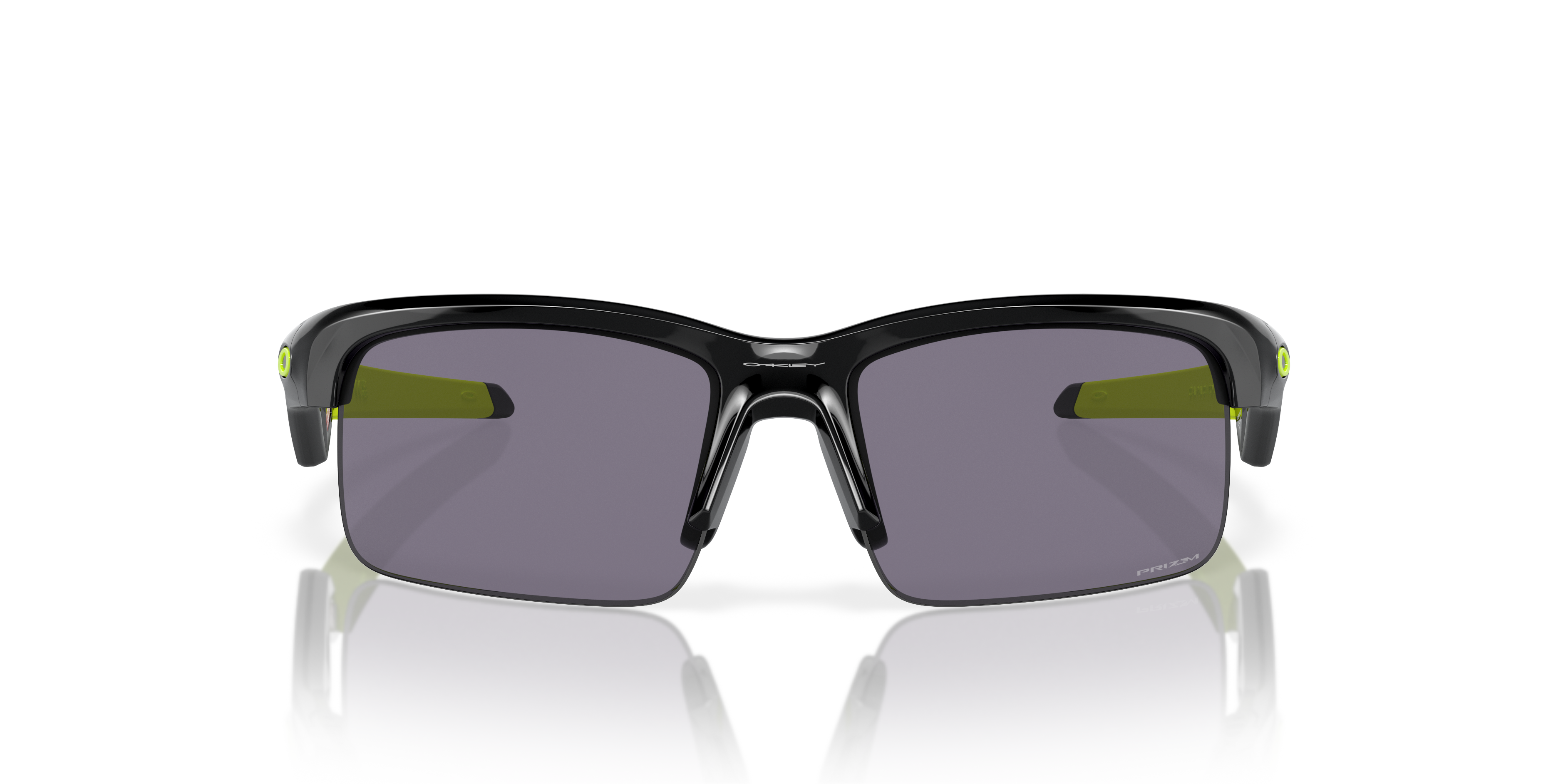 Oakley OJ9013 Capacitor (Youth Fit) Rectangle Kids Sunglasses - Polished White
