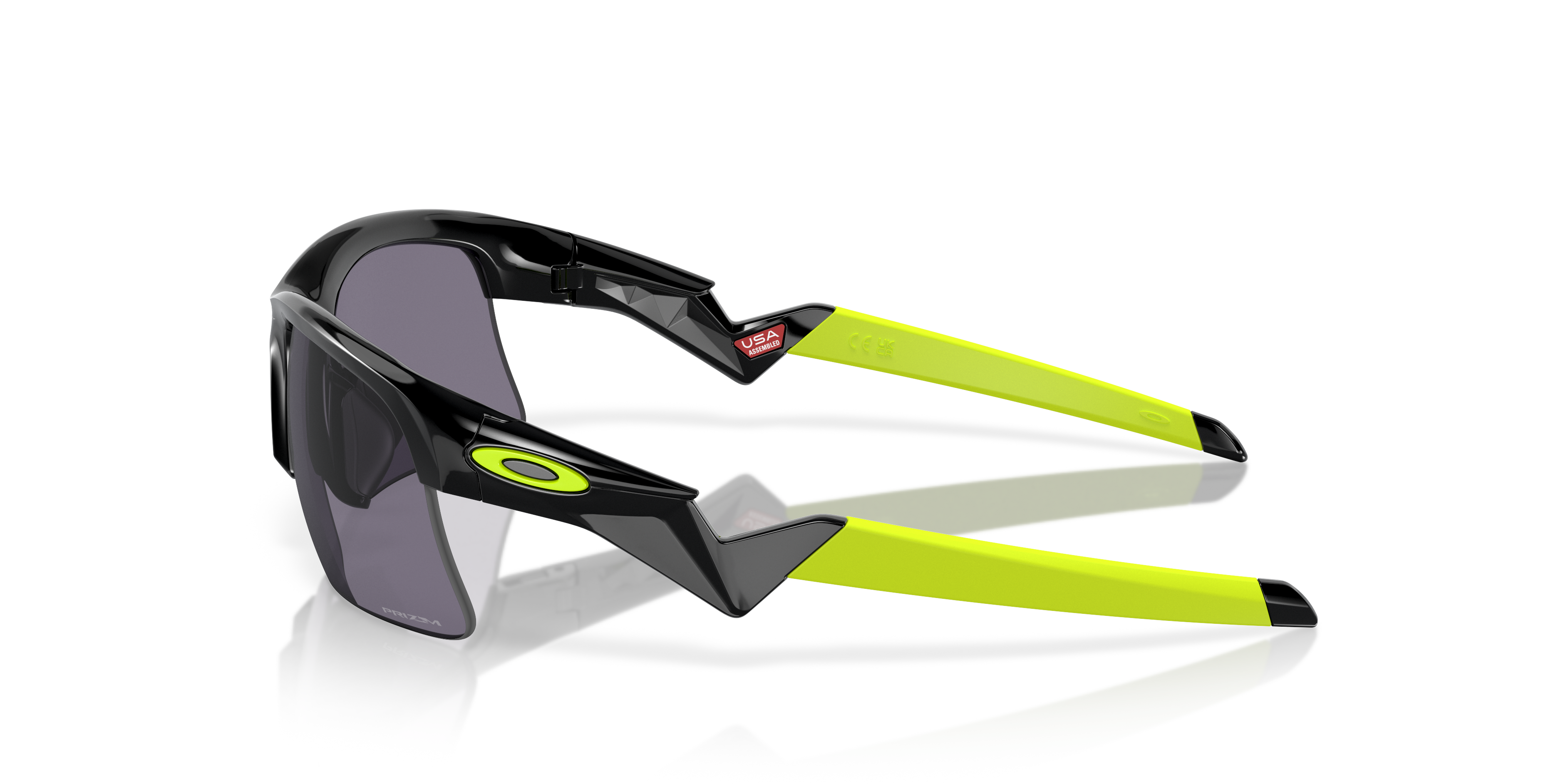Oakley OJ9013 Capacitor (Youth Fit) Rectangle Kids Sunglasses - Polished Black