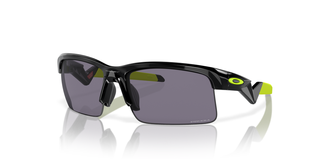 Oakley OJ9013 Capacitor (Youth Fit) Rectangle Kids Sunglasses - Polished Black
