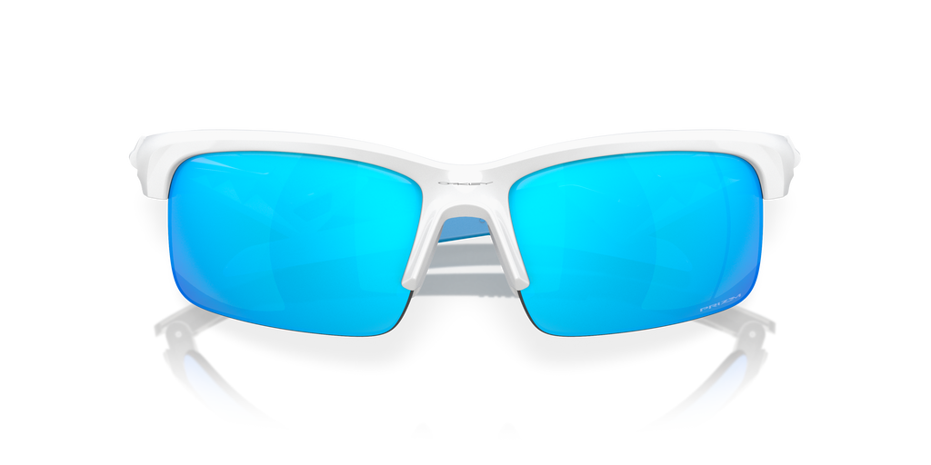 Oakley OJ9013 Capacitor (Youth Fit) Rectangle Kids Sunglasses - Polished White