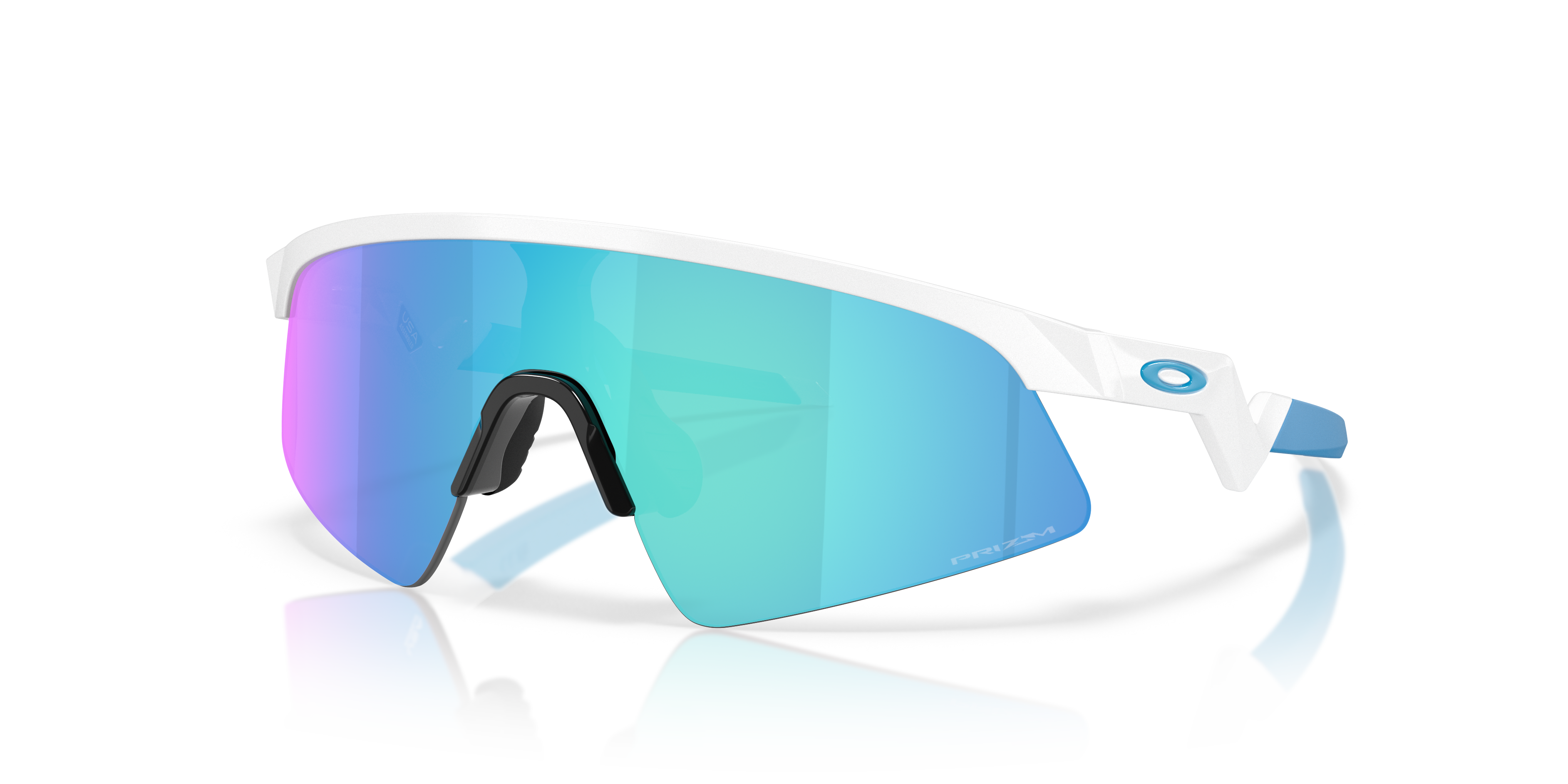 Oakley OJ9015 Resistor Sweep (Youth Fit) Rectangle Kids Sunglasses - Polished Sky Blue
