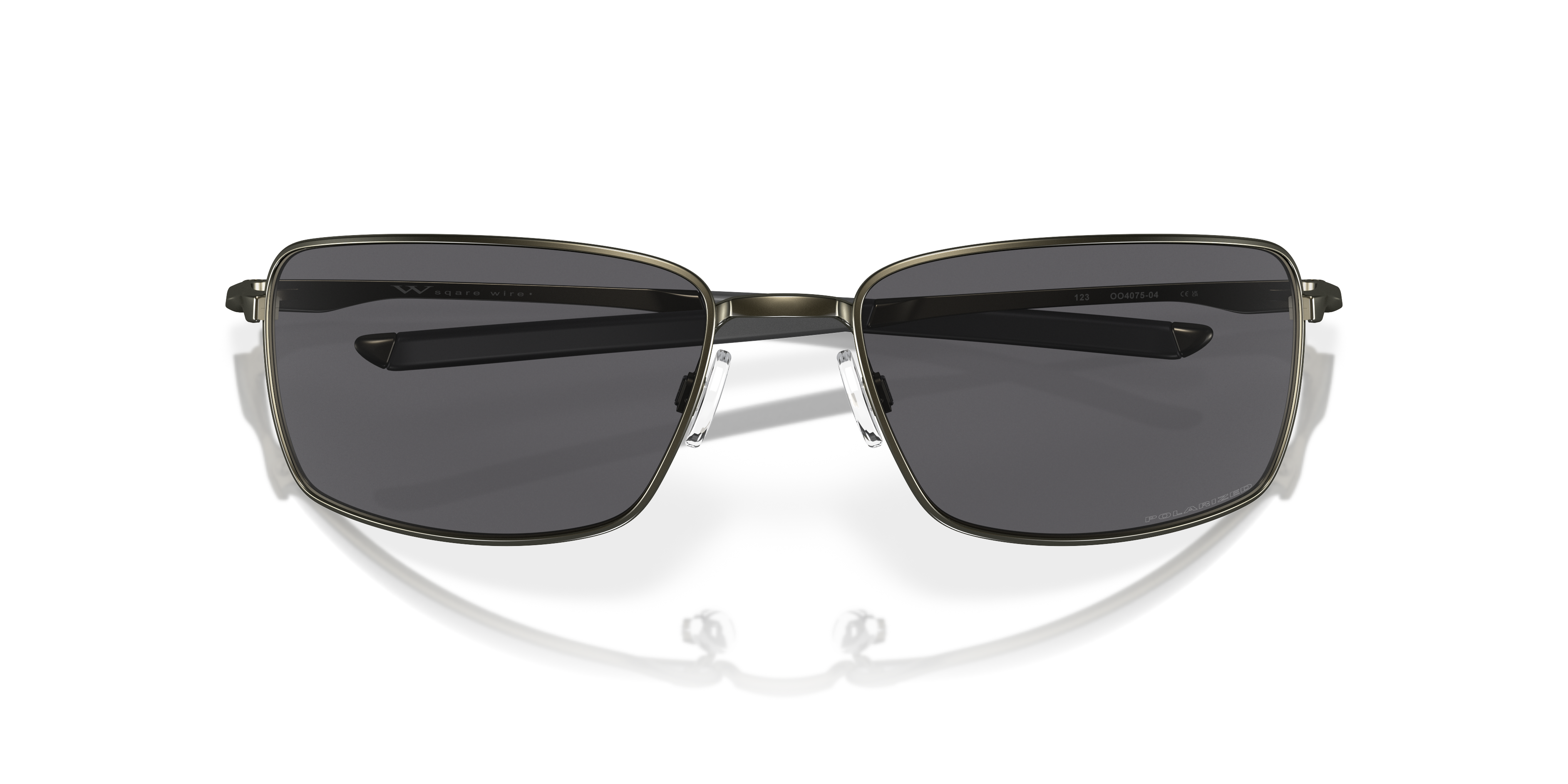 Oakley OO4075 Square Wire Rectangle Sunglasses