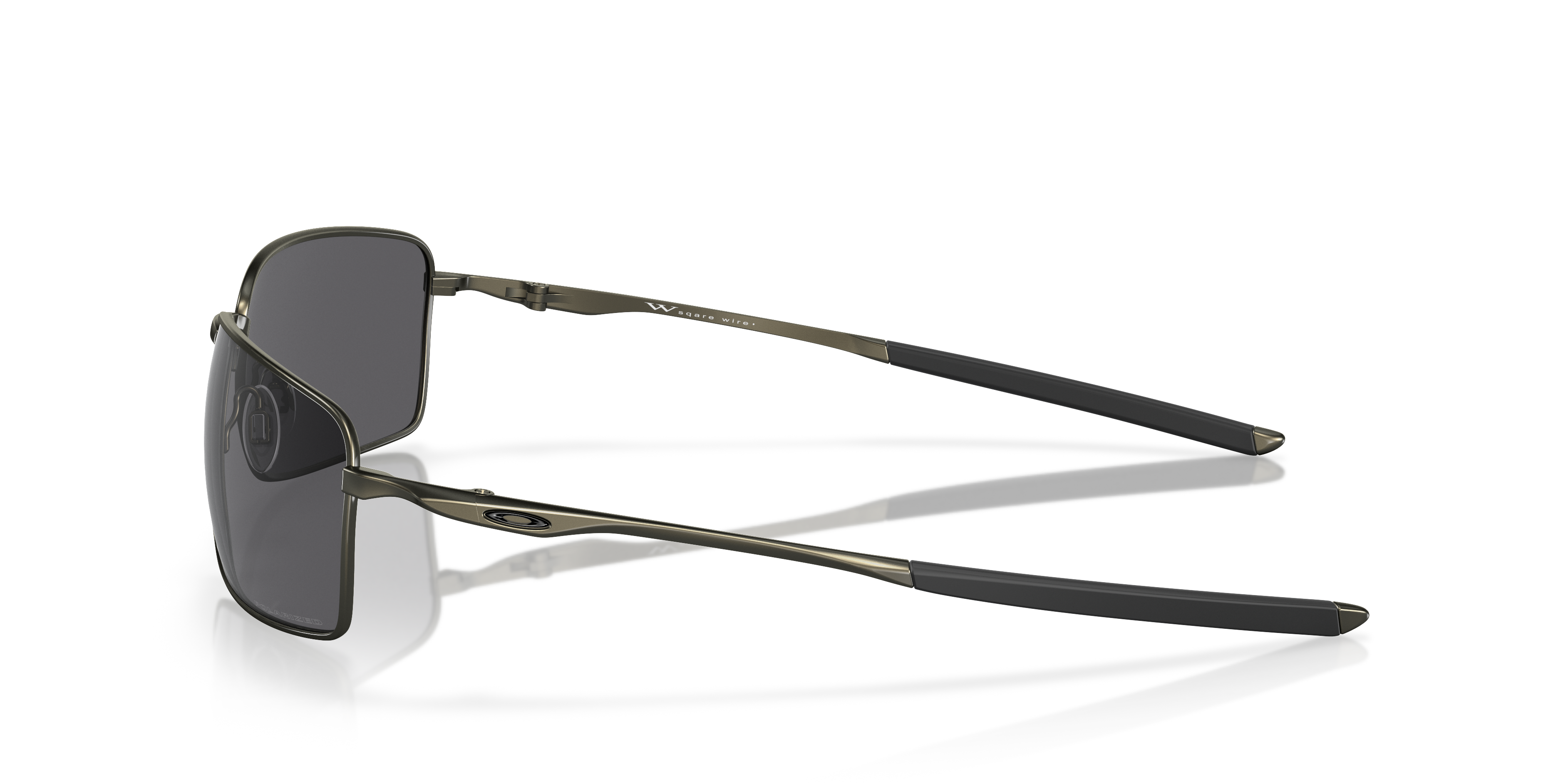 Oakley OO4075 Square Wire Rectangle Sunglasses