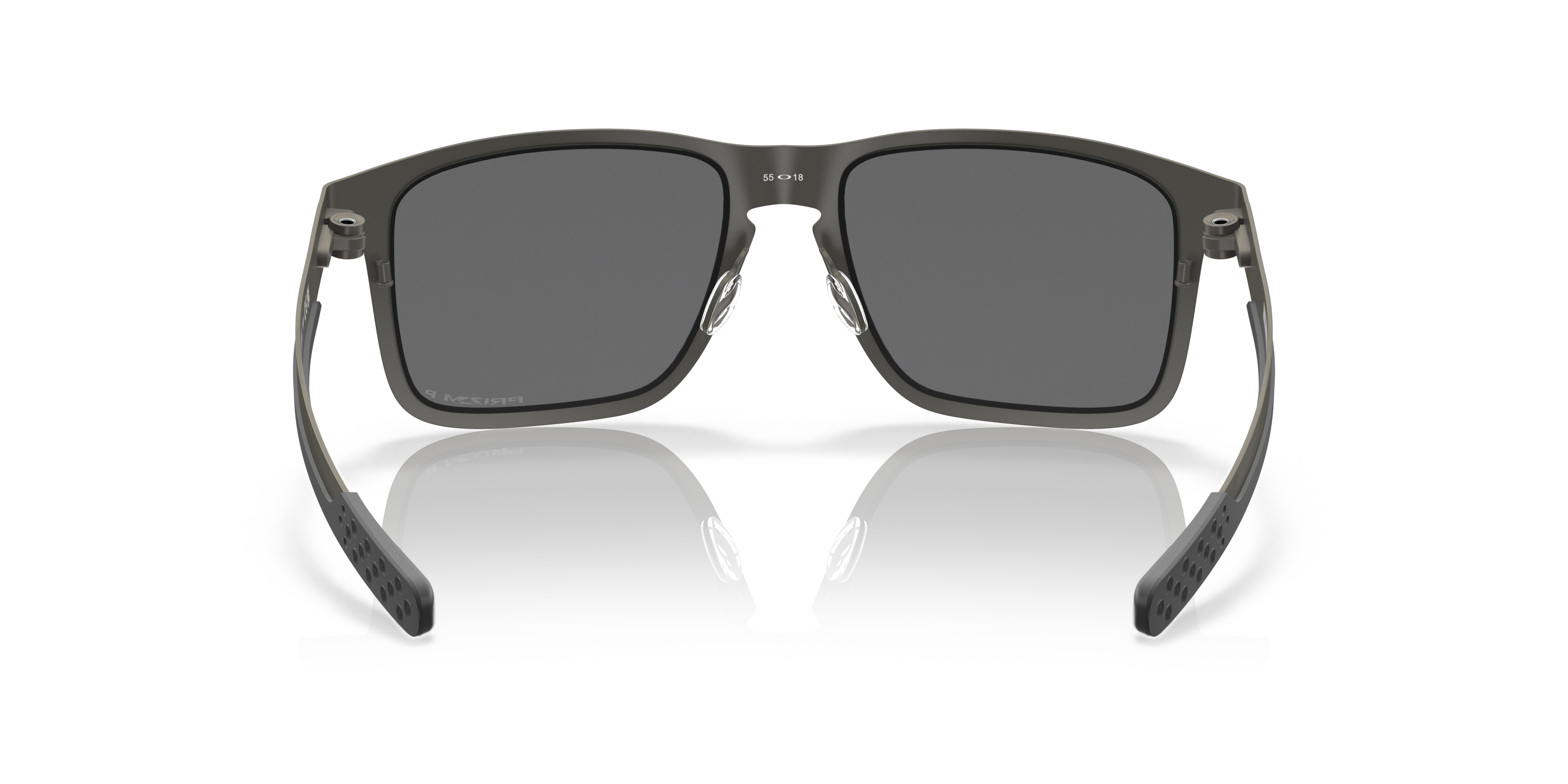 Oakley OO4123 Holbrook Metal Square Sunglasses - Matte Gunmetal
