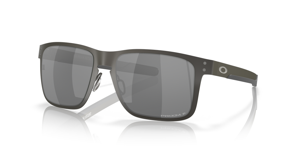Oakley OO4123 Holbrook Metal Square Sunglasses - Matte Gunmetal