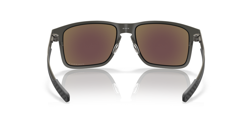 Oakley OO4123 Holbrook Metal Square Sunglasses - Matte Gunmetal