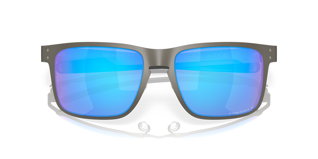 Oakley OO4123 Holbrook Metal Square Sunglasses - Matte Gunmetal