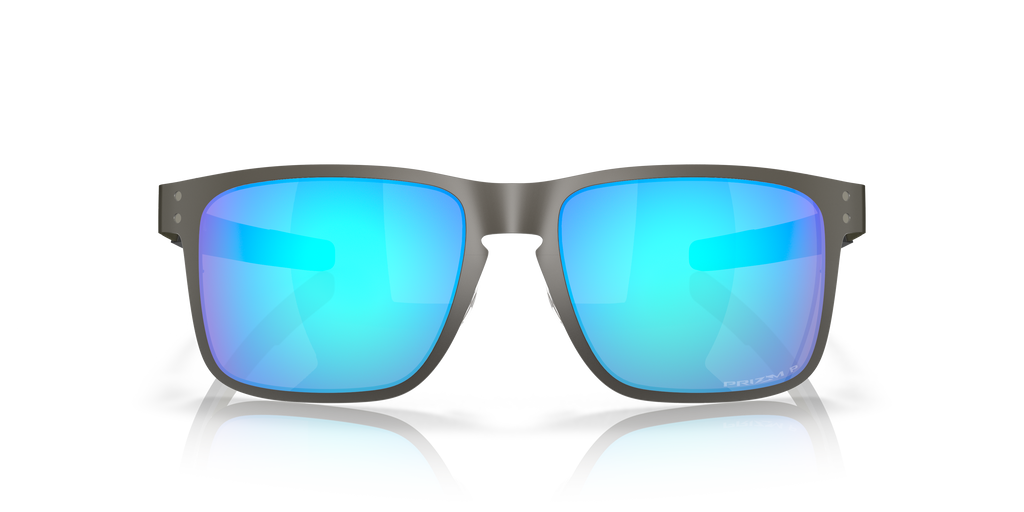 Oakley OO4123 Holbrook Metal Square Sunglasses - Matte Gunmetal