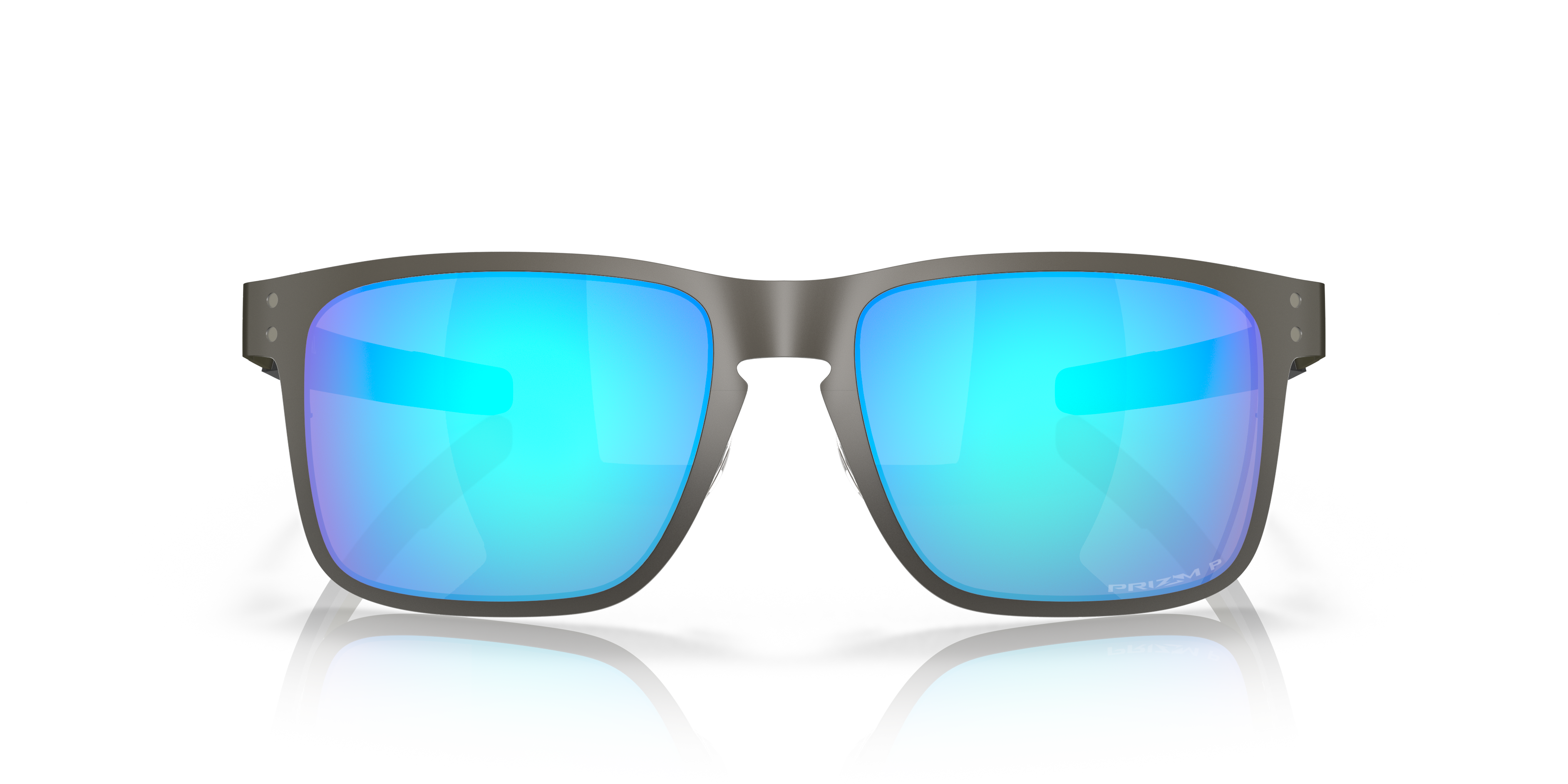 Oakley OO4123 Holbrook Metal Square Sunglasses - Matte Gunmetal
