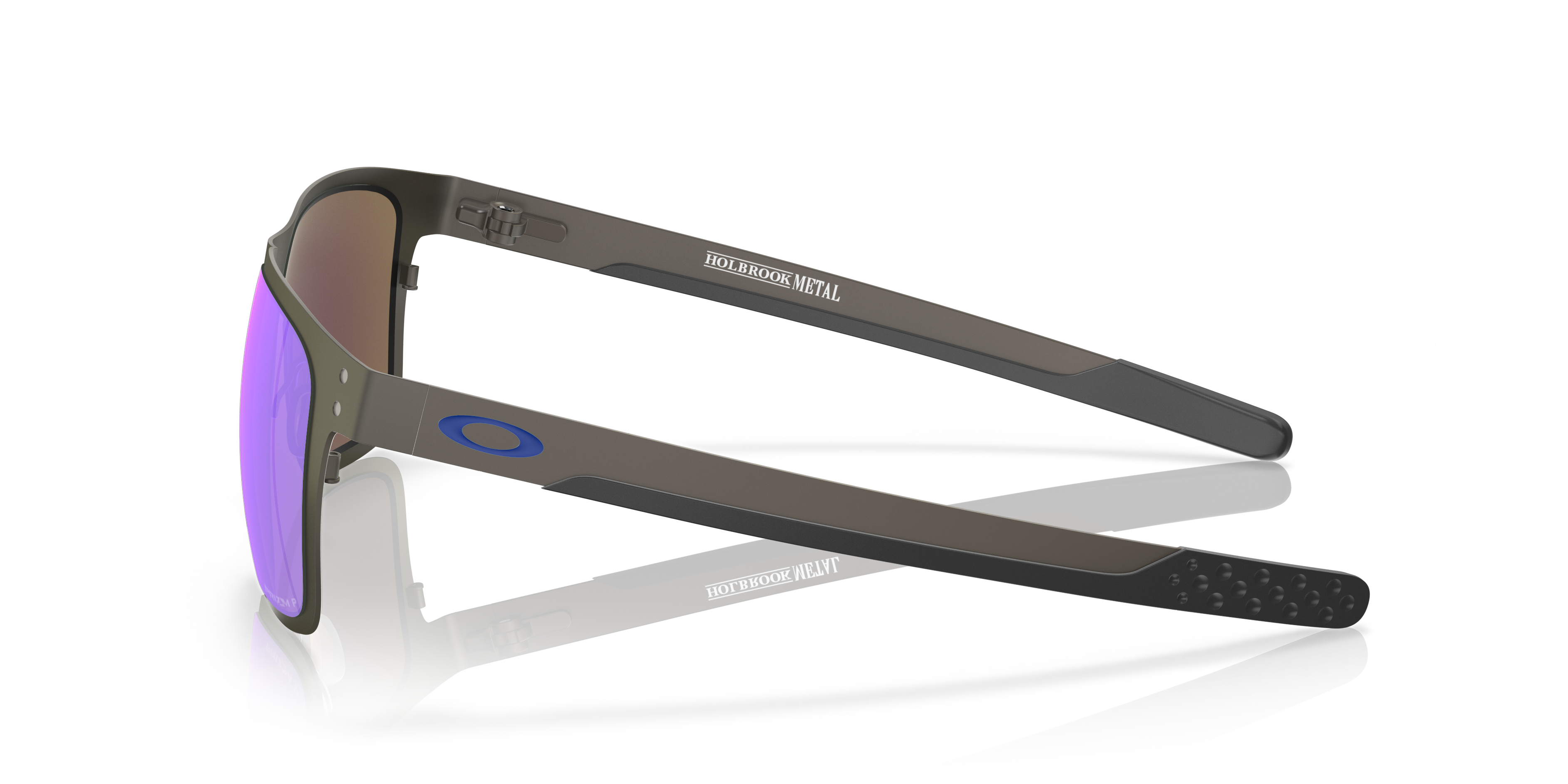 Oakley OO4123 Holbrook Metal Square Sunglasses - Matte Gunmetal