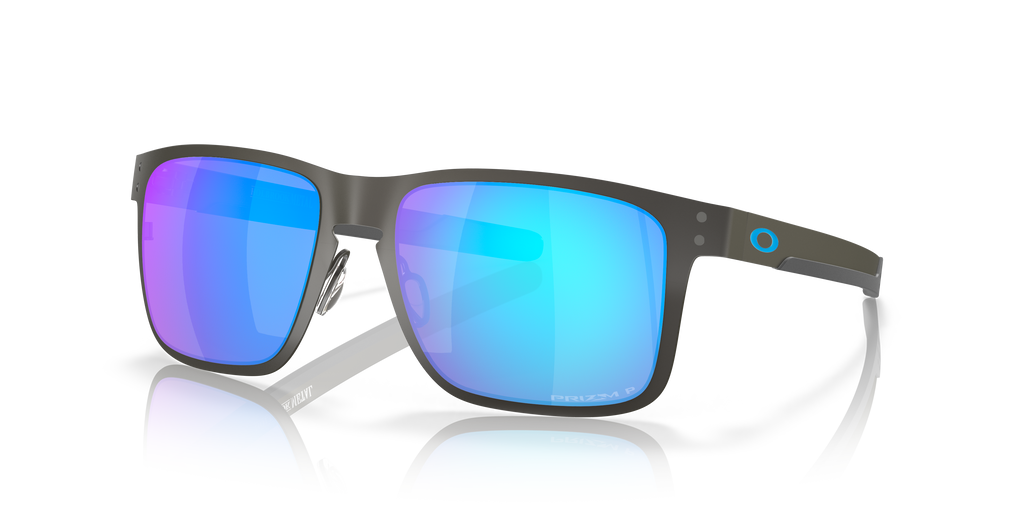 Oakley OO4123 Holbrook Metal Square Sunglasses - Matte Gunmetal