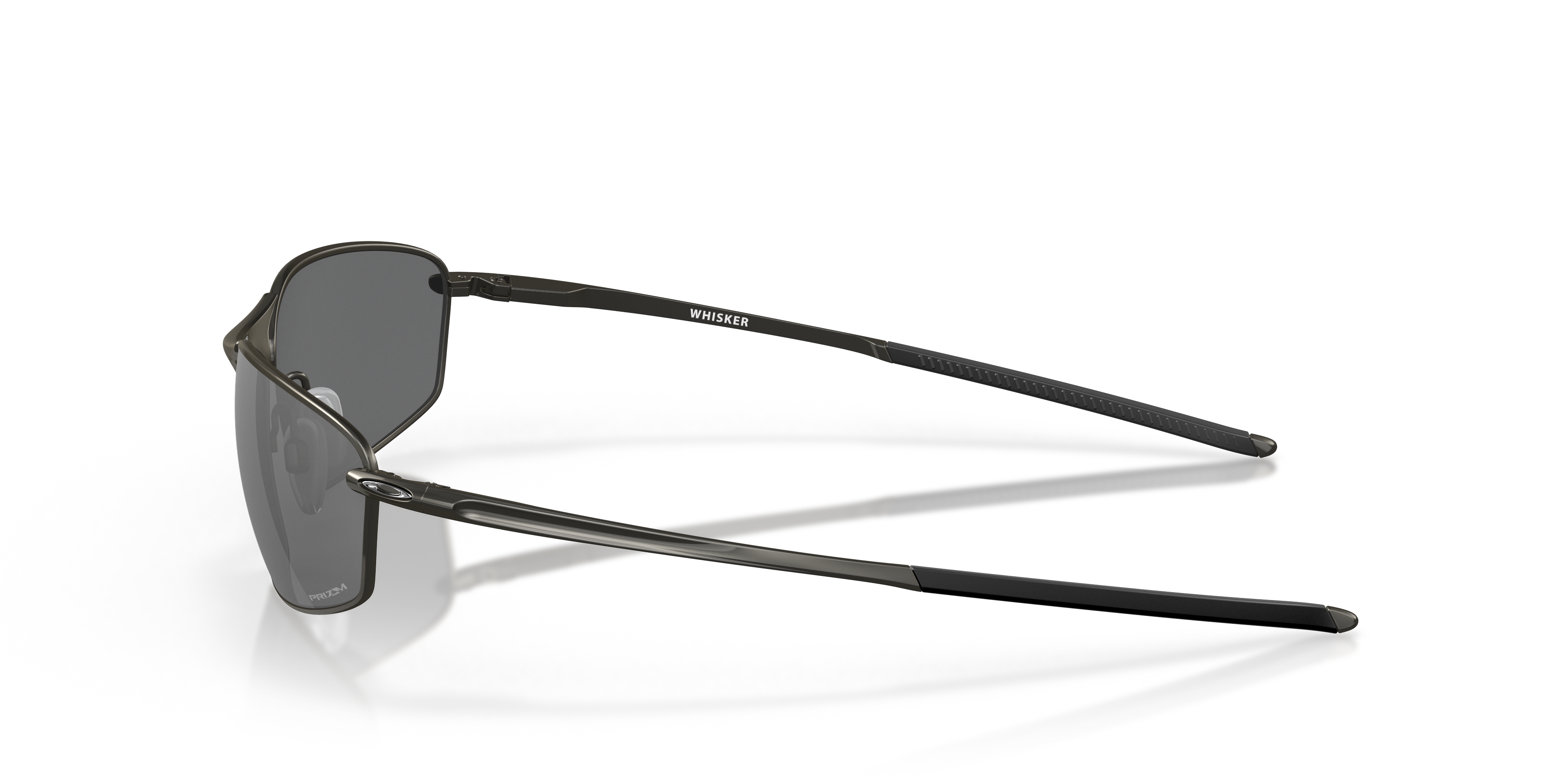 Oakley OO4141 Whisker Oval Sunglasses - Satin Black
