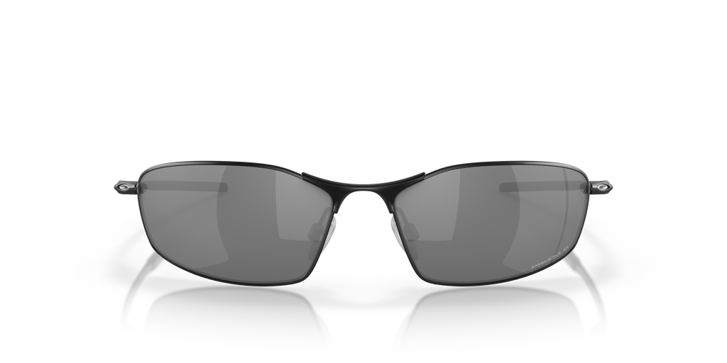 Oakley OO4141 Whisker Oval Sunglasses - Satin Black