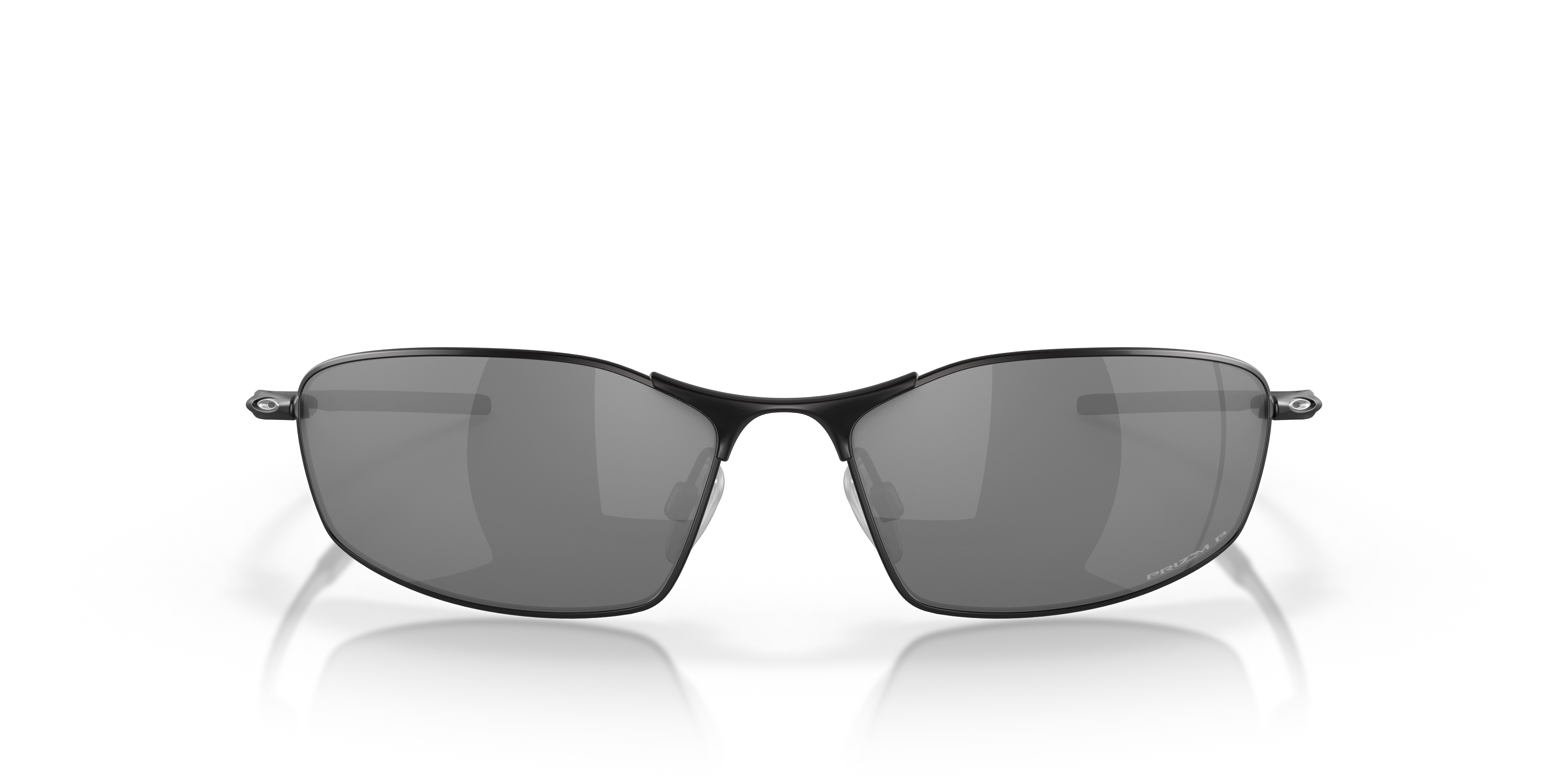 Oakley OO4141 Whisker Oval Sunglasses - Satin Black