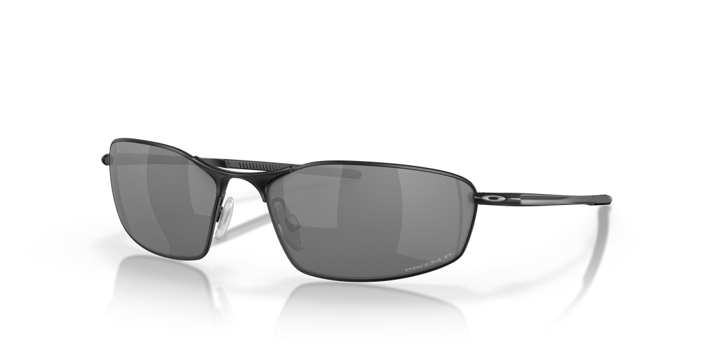 Oakley OO4141 Whisker Oval Sunglasses - Satin Black