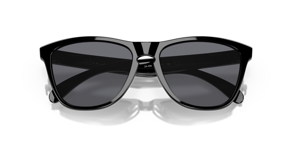 Oakley OO9013 Frogskins Square Sunglasses - Polished Black