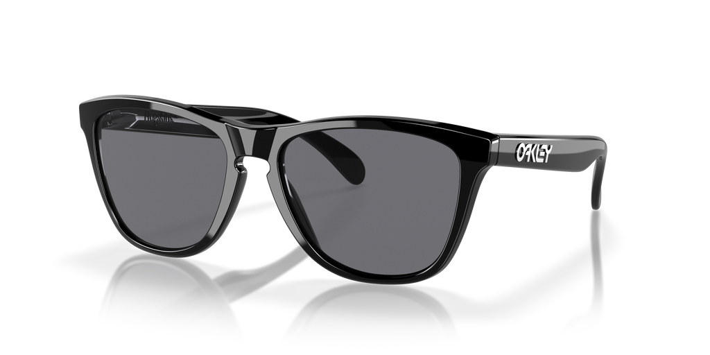 Oakley OO9013 Frogskins Square Sunglasses - Polished Black