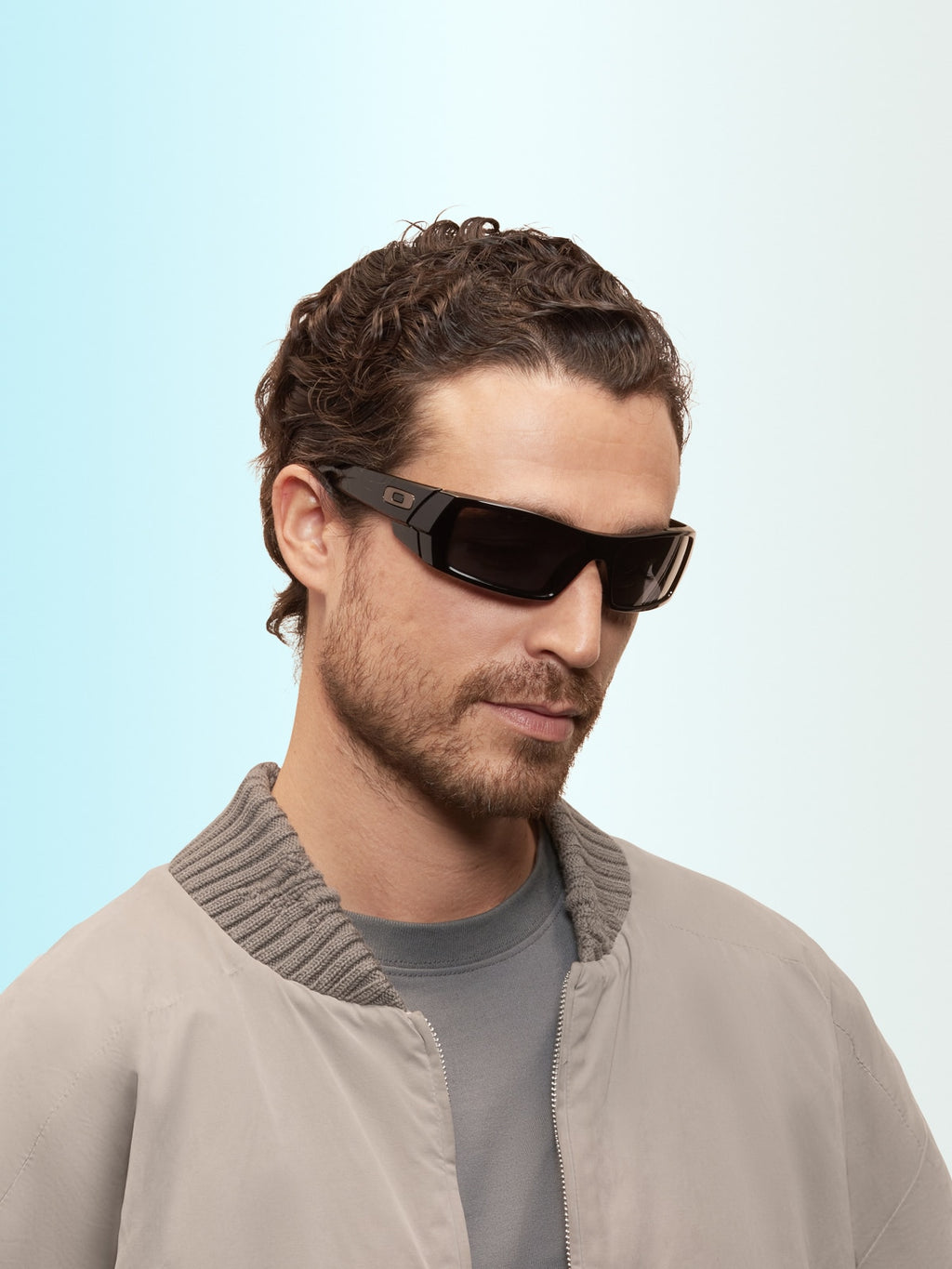 Oakley OO9014 Gascan Rectangle Sunglasses - Matte Black