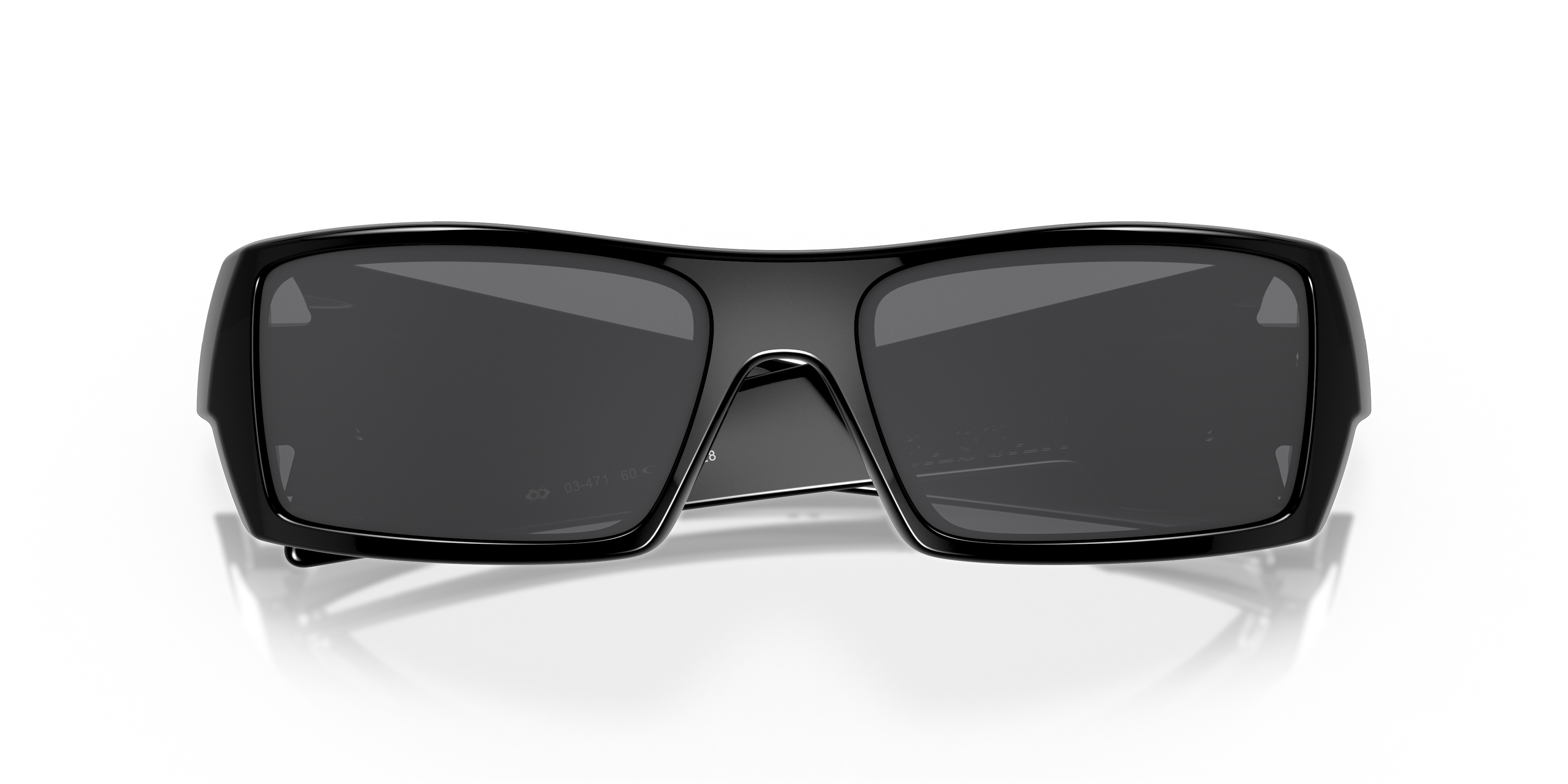 Oakley OO9014 Gascan Rectangle Sunglasses - Matte Black