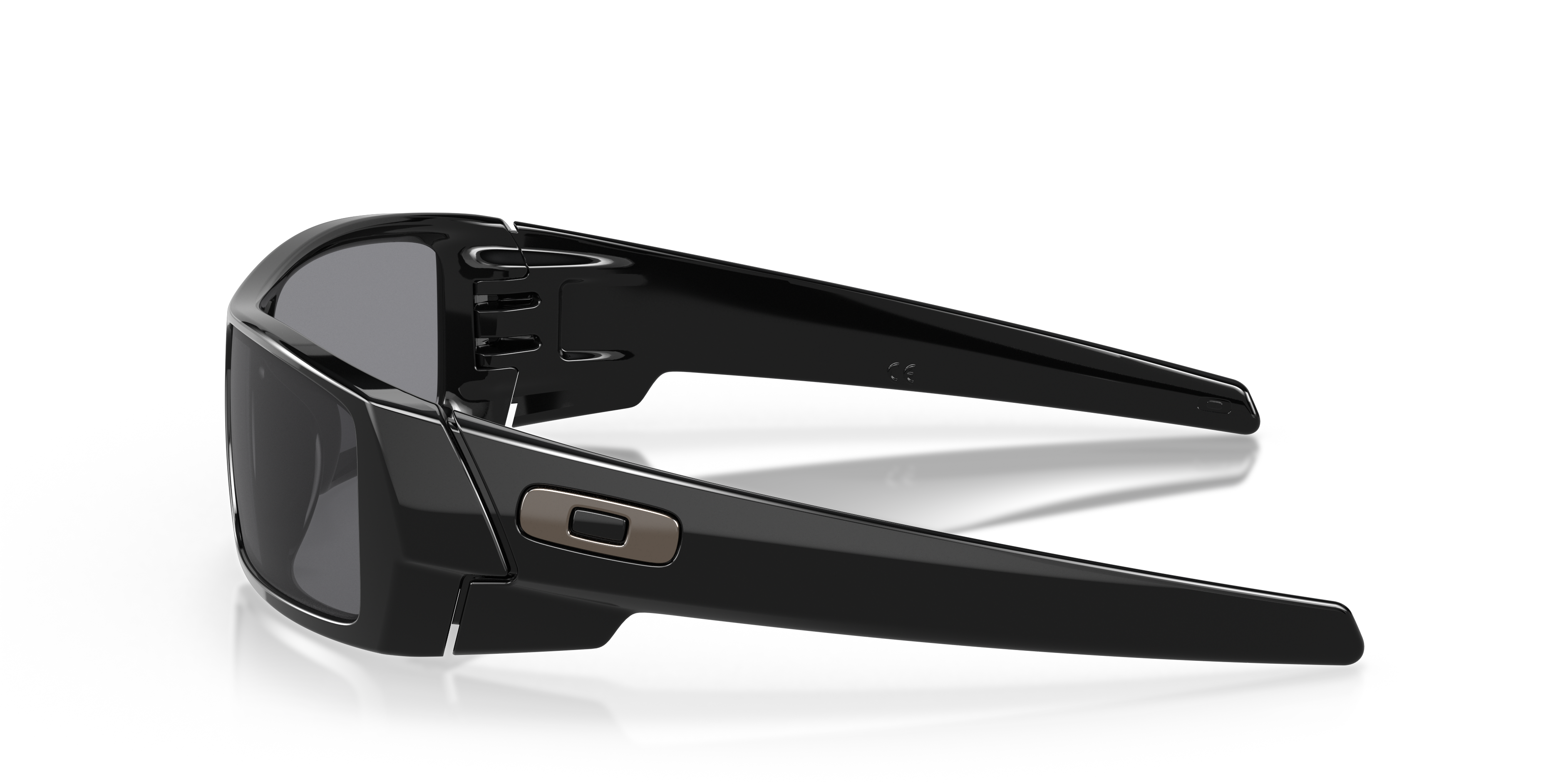 Oakley OO9014 Gascan Rectangle Sunglasses - Polished Black