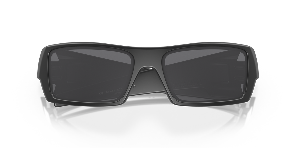 Oakley OO9014 Gascan Rectangle Sunglasses - Polished Black