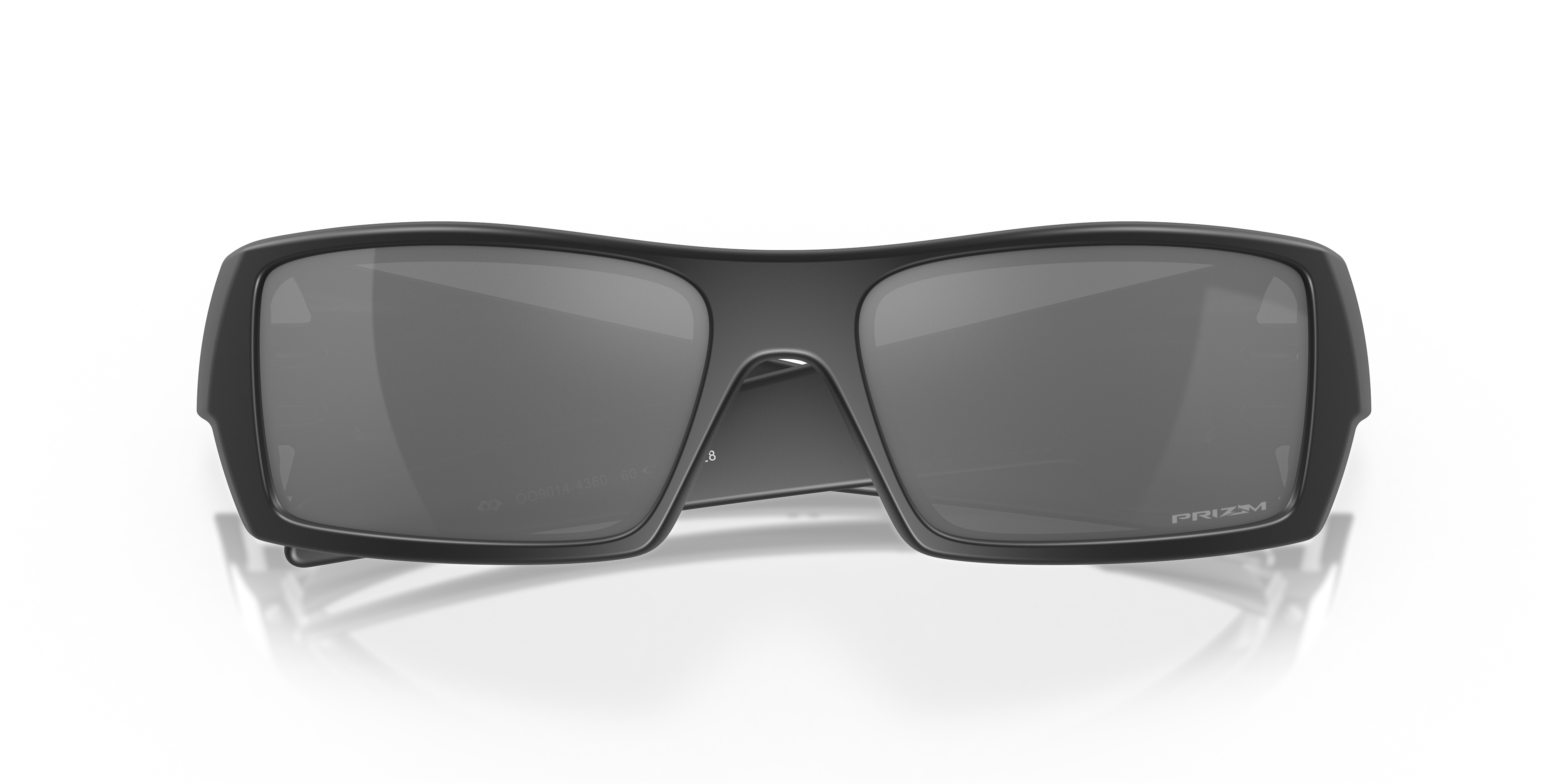 Oakley OO9014 Gascan Rectangle Sunglasses - Matte Black