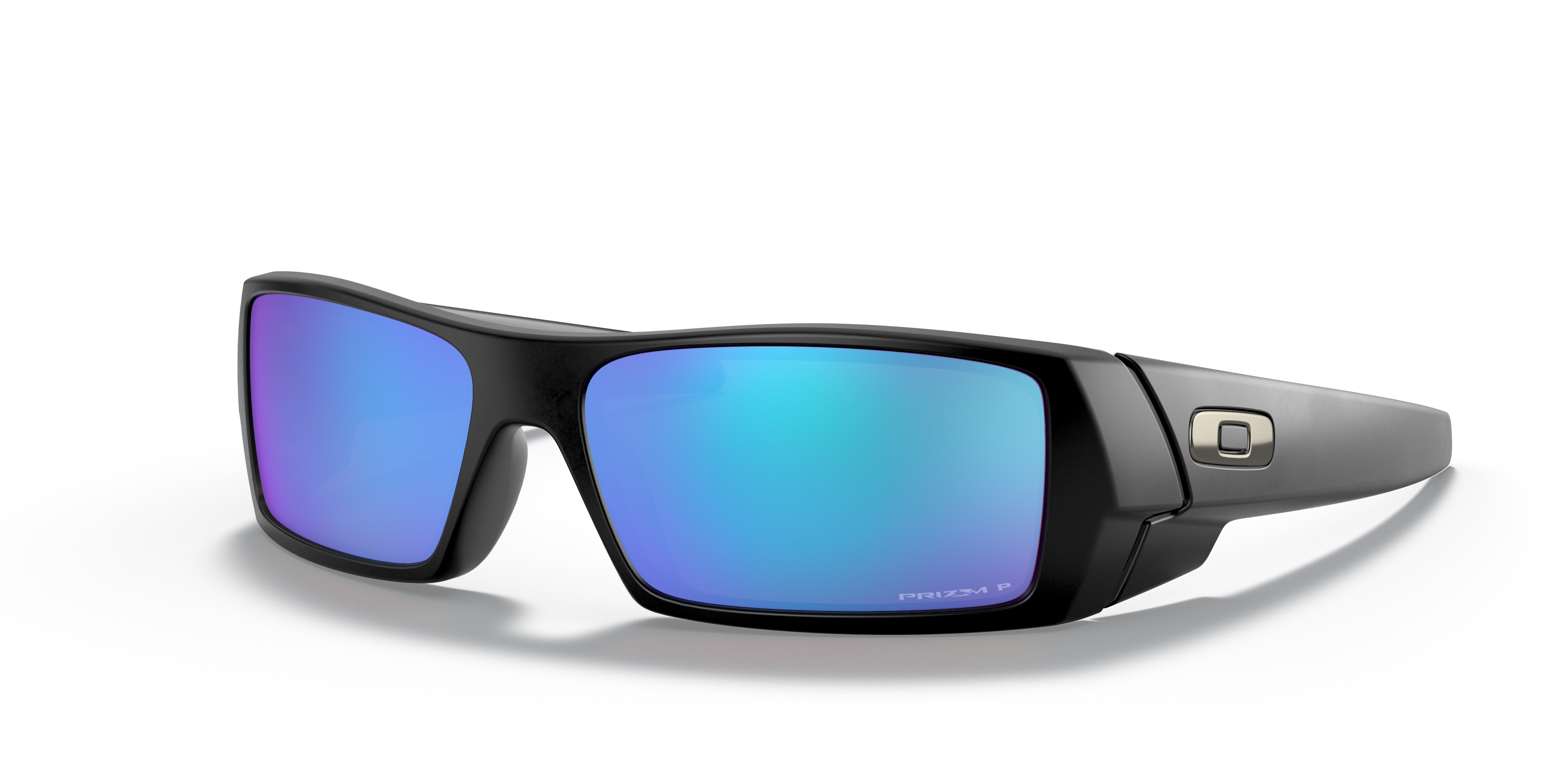 Oakley OO9014 Gascan Rectangle Sunglasses - Polished Black