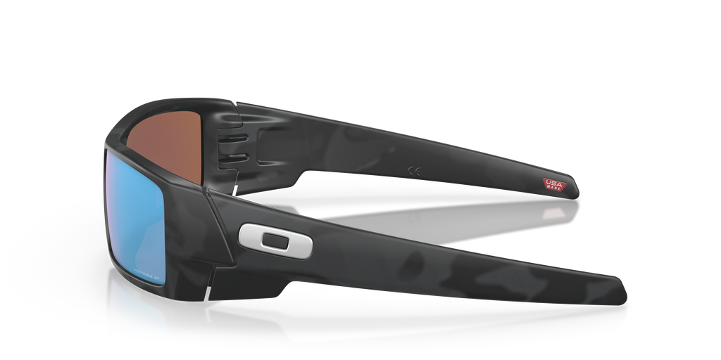 Oakley OO9014 Gascan Rectangle Sunglasses - Polished Black