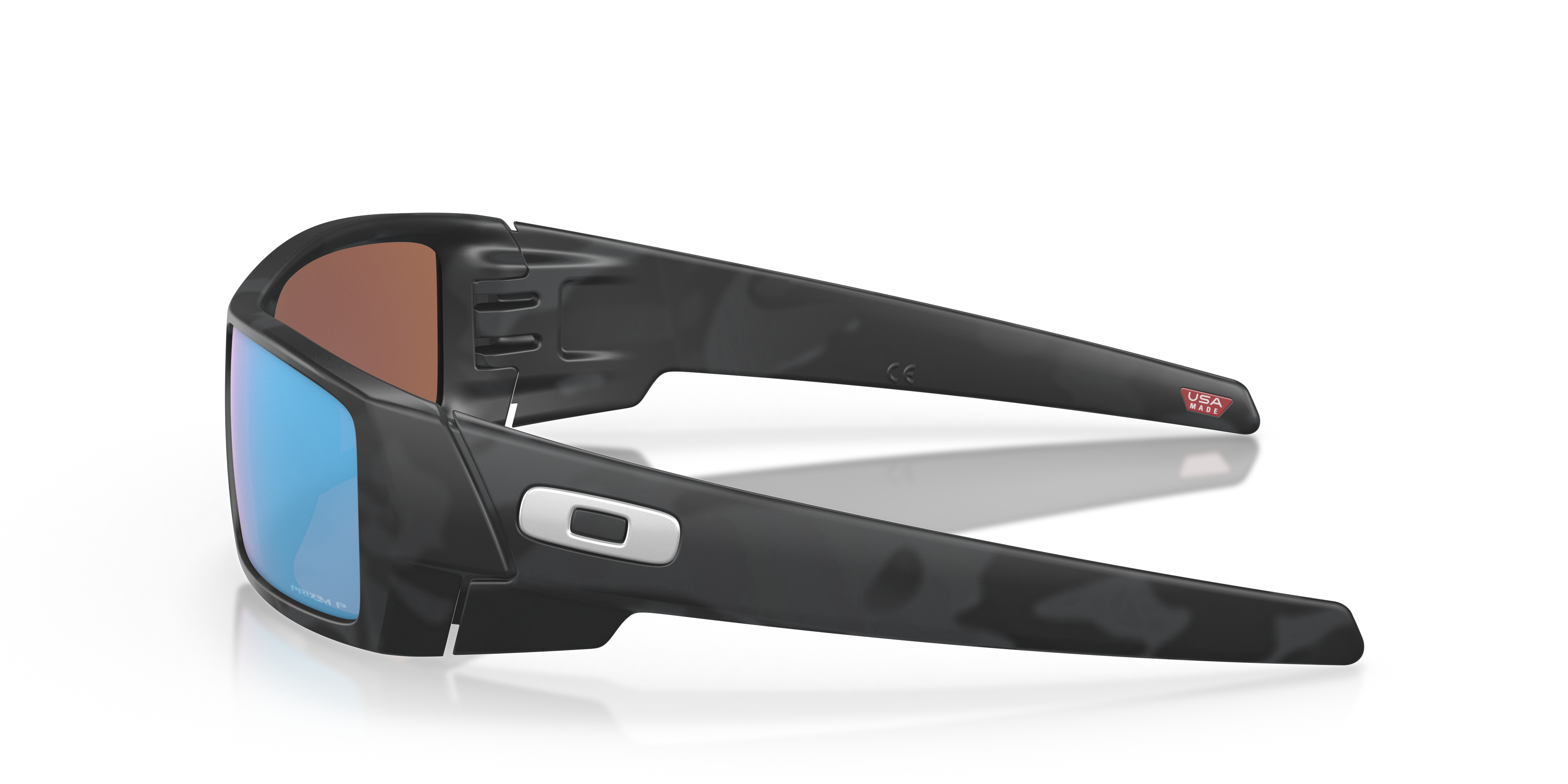 Oakley OO9014 Gascan Rectangle Sunglasses - Polished Black
