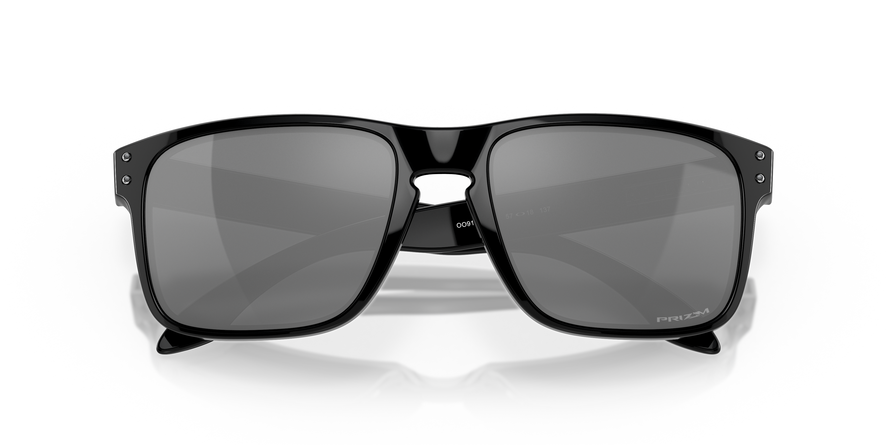 Oakley OO9102 Holbrook Square Sunglasses - Polished Black