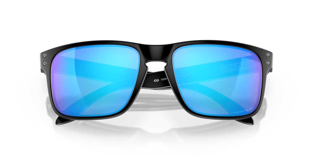 Oakley OO9102 Holbrook Square Sunglasses - Polished Black