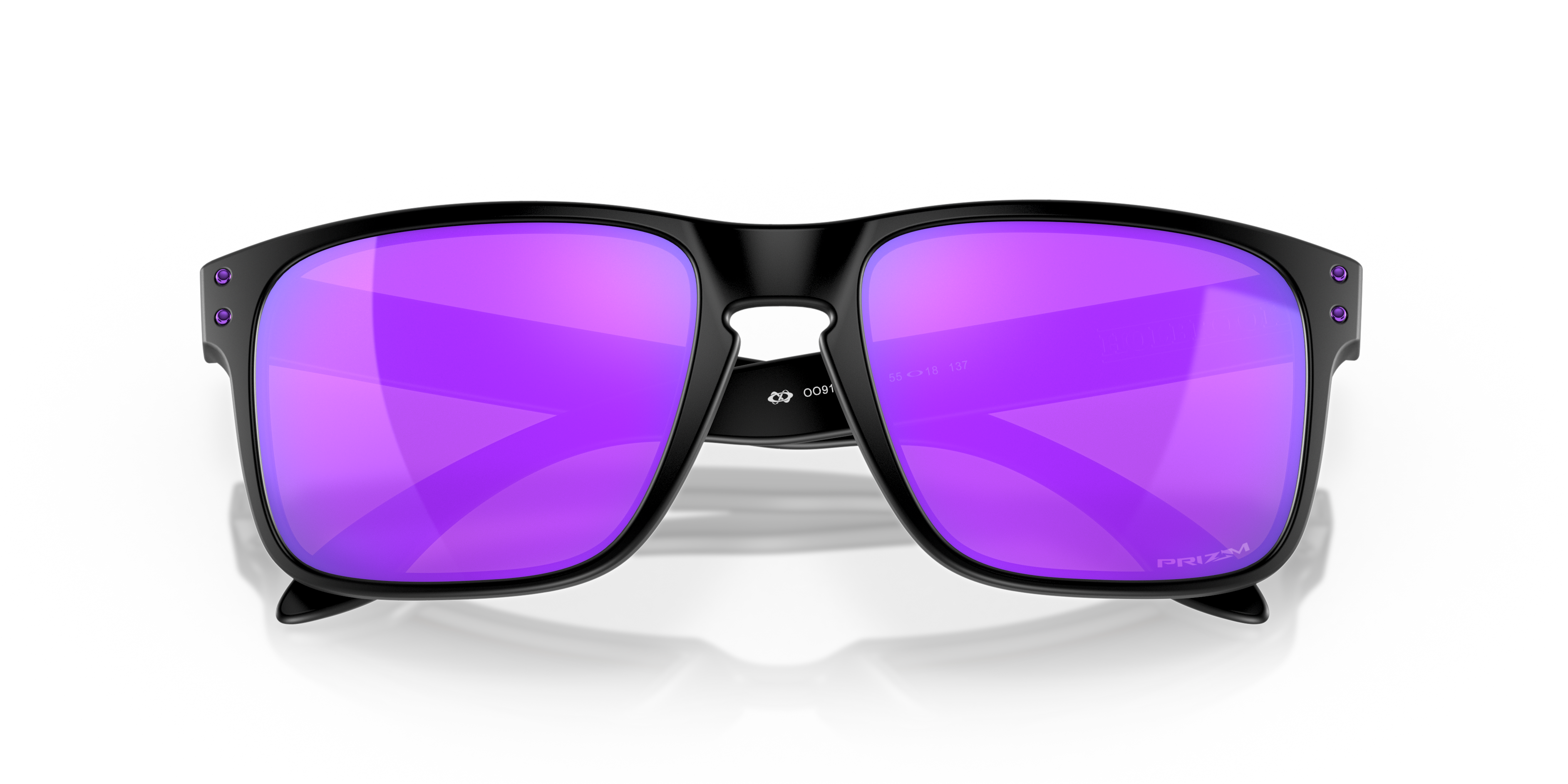 Oakley OO9102 Holbrook Square Sunglasses - Polished Black