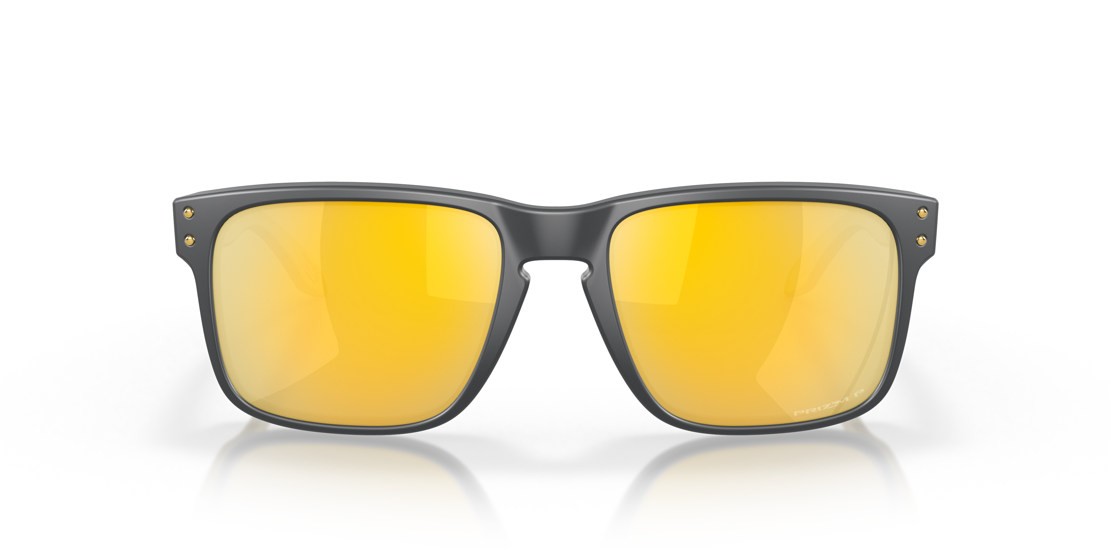 Oakley OO9102 Holbrook Square Sunglasses - Polished Black