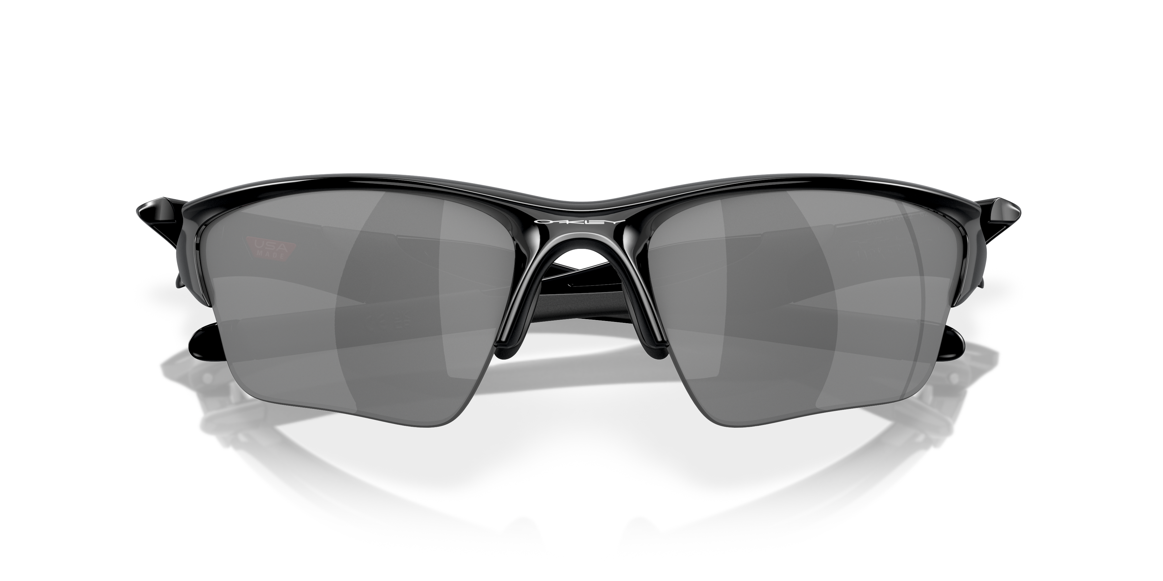 Oakley OO9154 Half Jacket 2.0 XL Rectangle Sunglasses - Polished Black