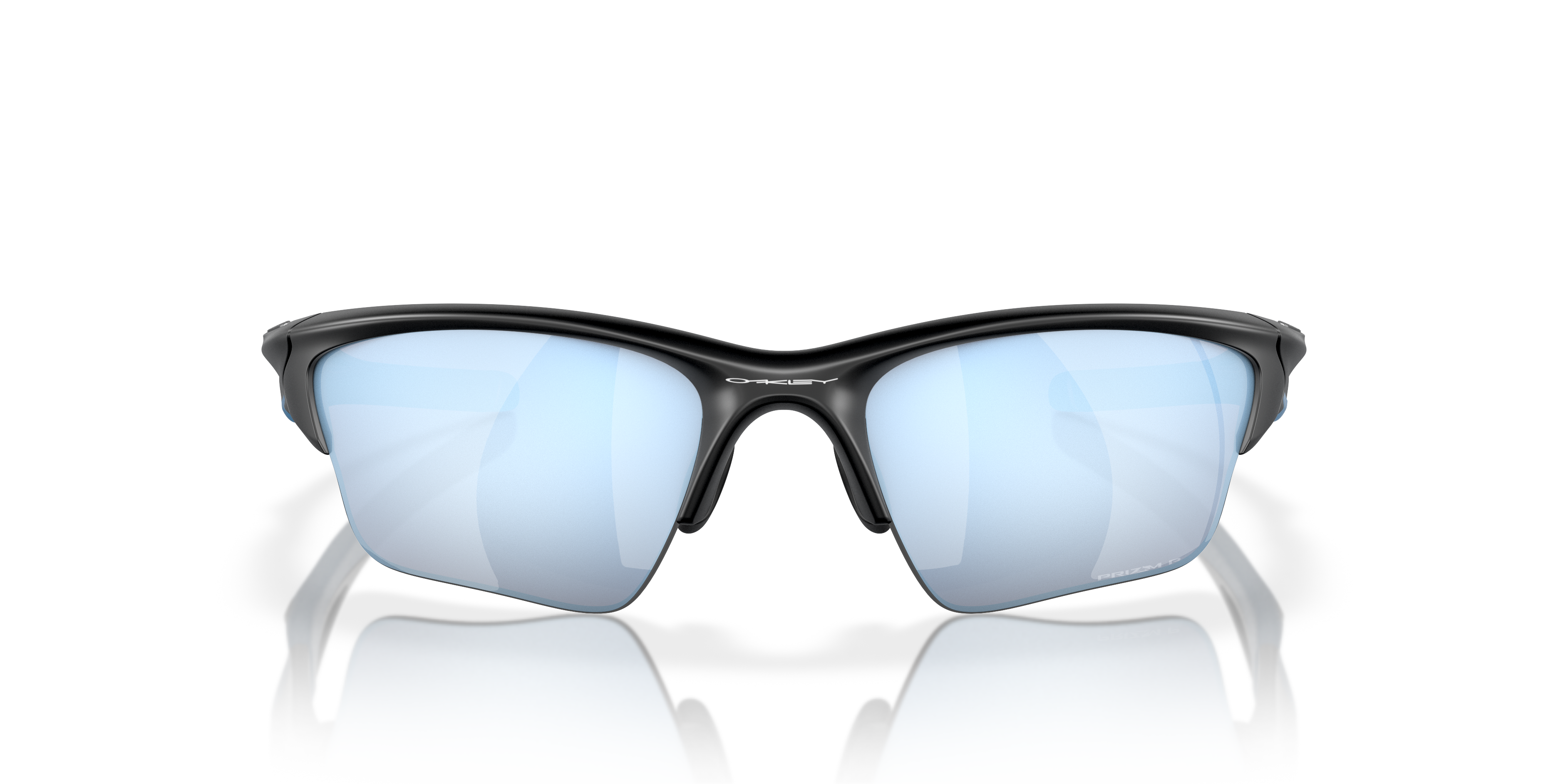 Oakley OO9154 Half Jacket 2.0 XL Rectangle Sunglasses - Polished Black