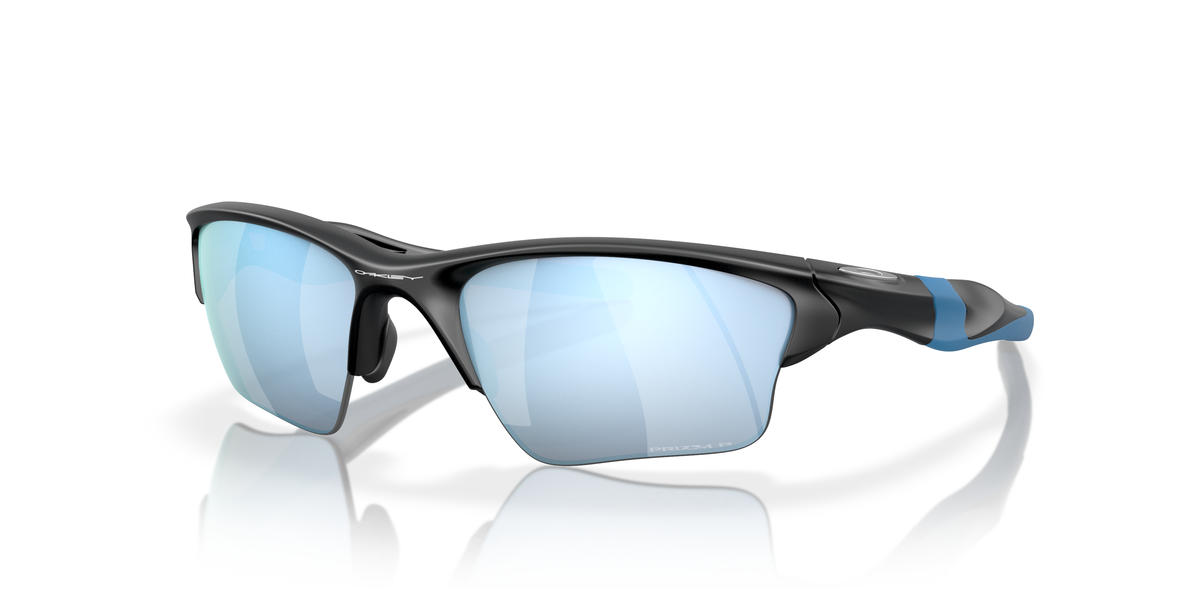 Oakley OO9154 Half Jacket 2.0 XL Rectangle Sunglasses - Polished Black
