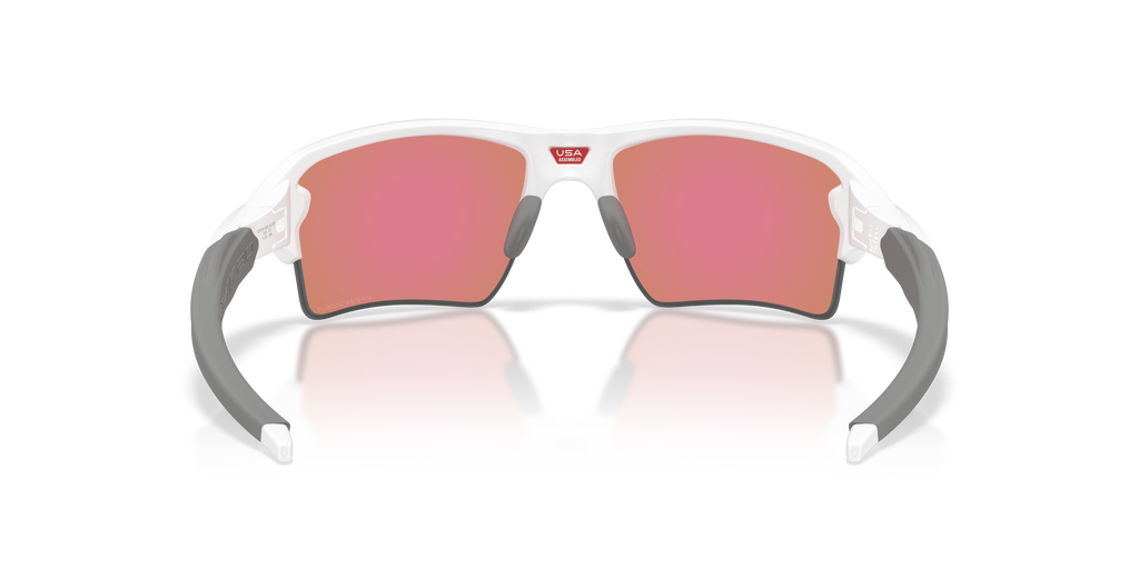 Oakley OO9188 Flak 2.0 XL On The Green Collection Rectangle Sunglasses - Matte White