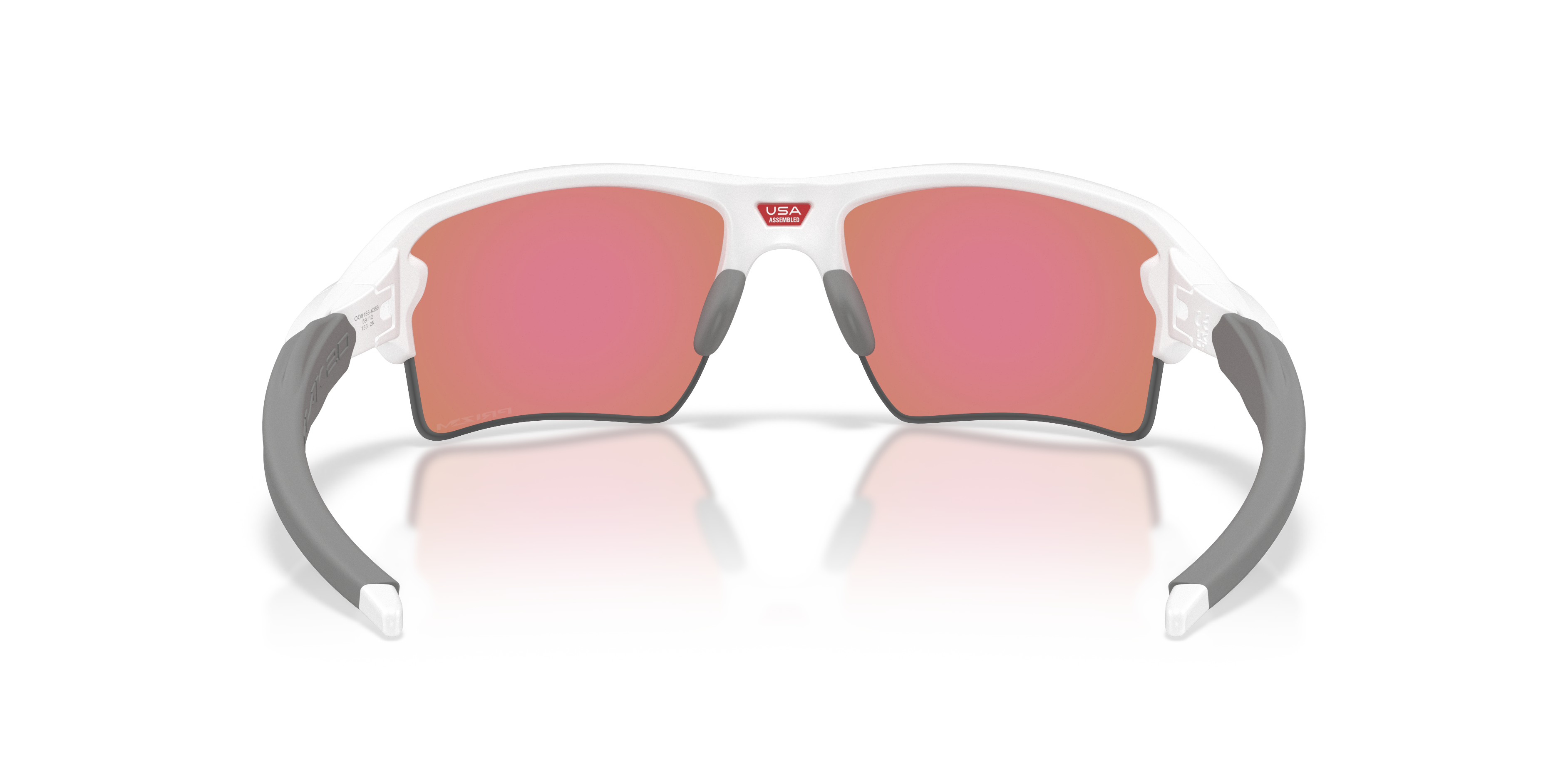 Oakley OO9188 Flak 2.0 XL On The Green Collection Rectangle Sunglasses - Matte White