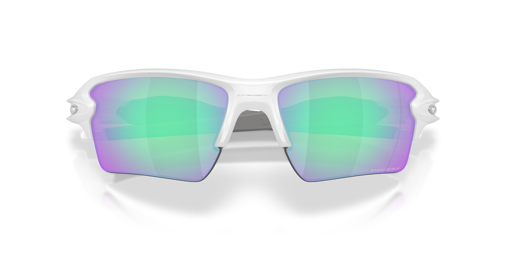 Oakley OO9188 Flak 2.0 XL On The Green Collection Rectangle Sunglasses - Matte White