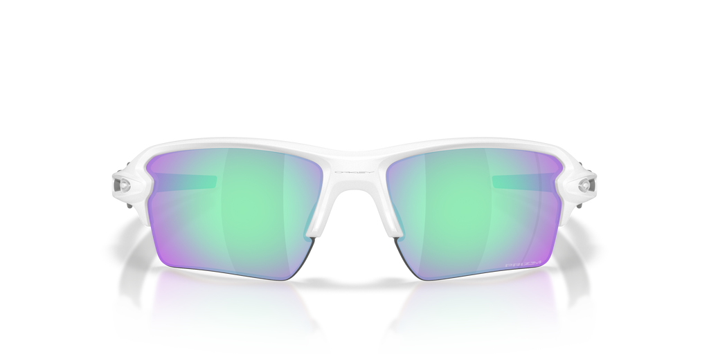 Oakley OO9188 Flak 2.0 XL On The Green Collection Rectangle Sunglasses - Matte White