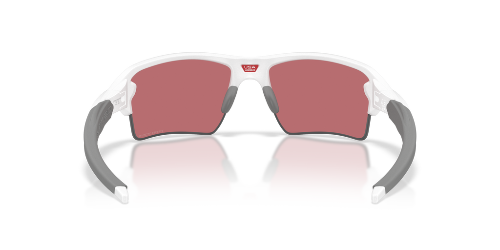 Oakley OO9188 Flak 2.0 XL On The Green Collection Rectangle Sunglasses - Matte White