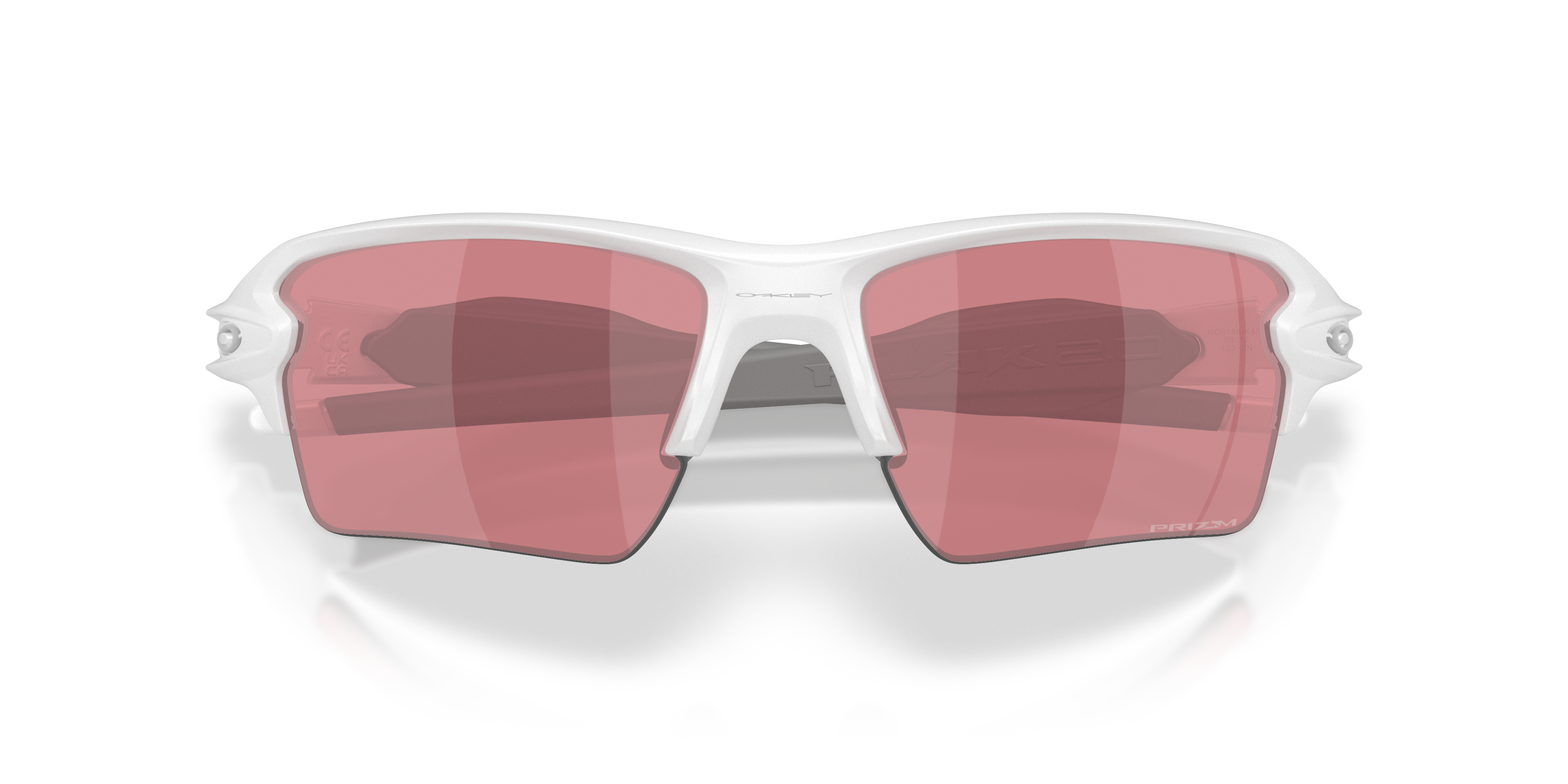 Oakley OO9188 Flak 2.0 XL On The Green Collection Rectangle Sunglasses - Matte White