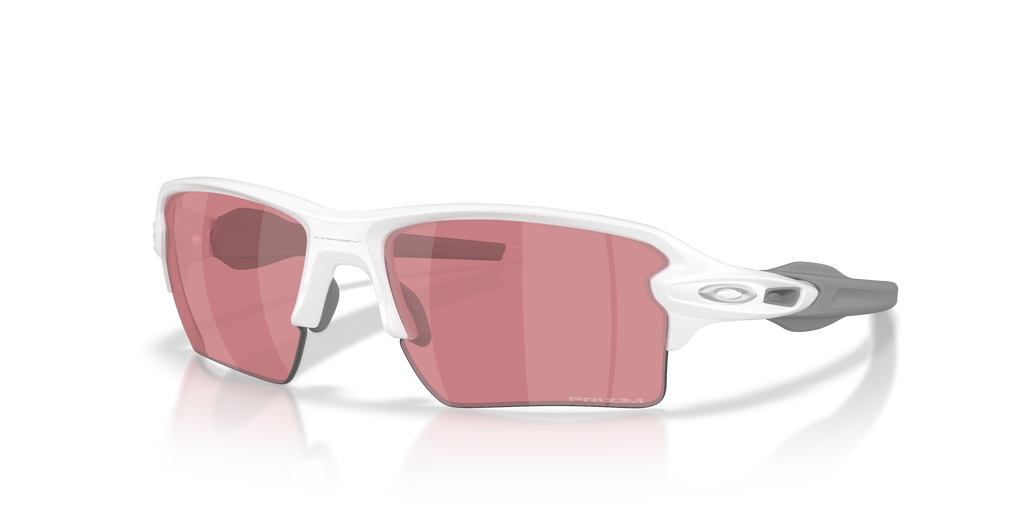 Oakley OO9188 Flak 2.0 XL On The Green Collection Rectangle Sunglasses - Matte White