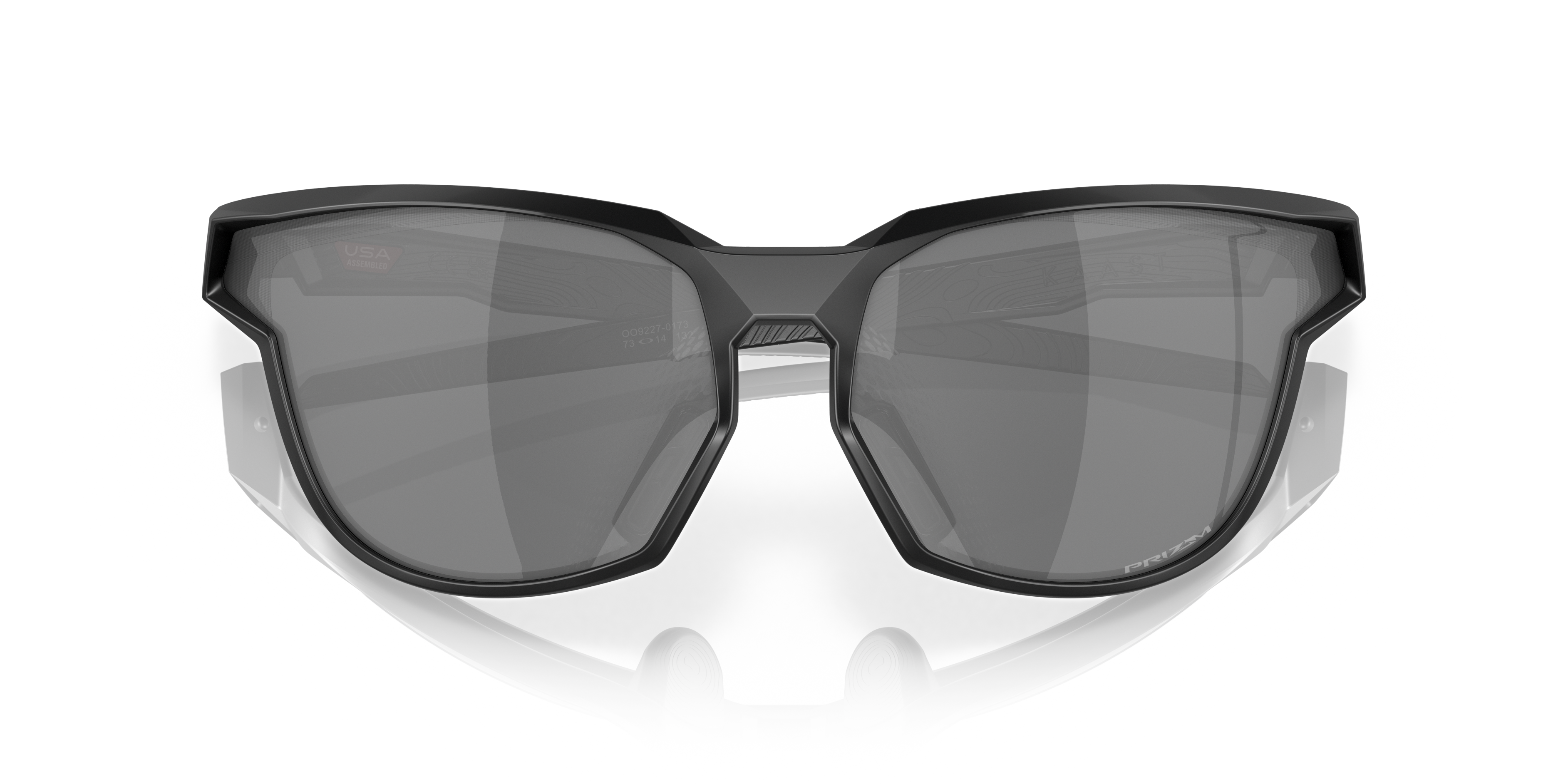 Oakley OO9227 Kaast Oval Sunglasses - Matte Black