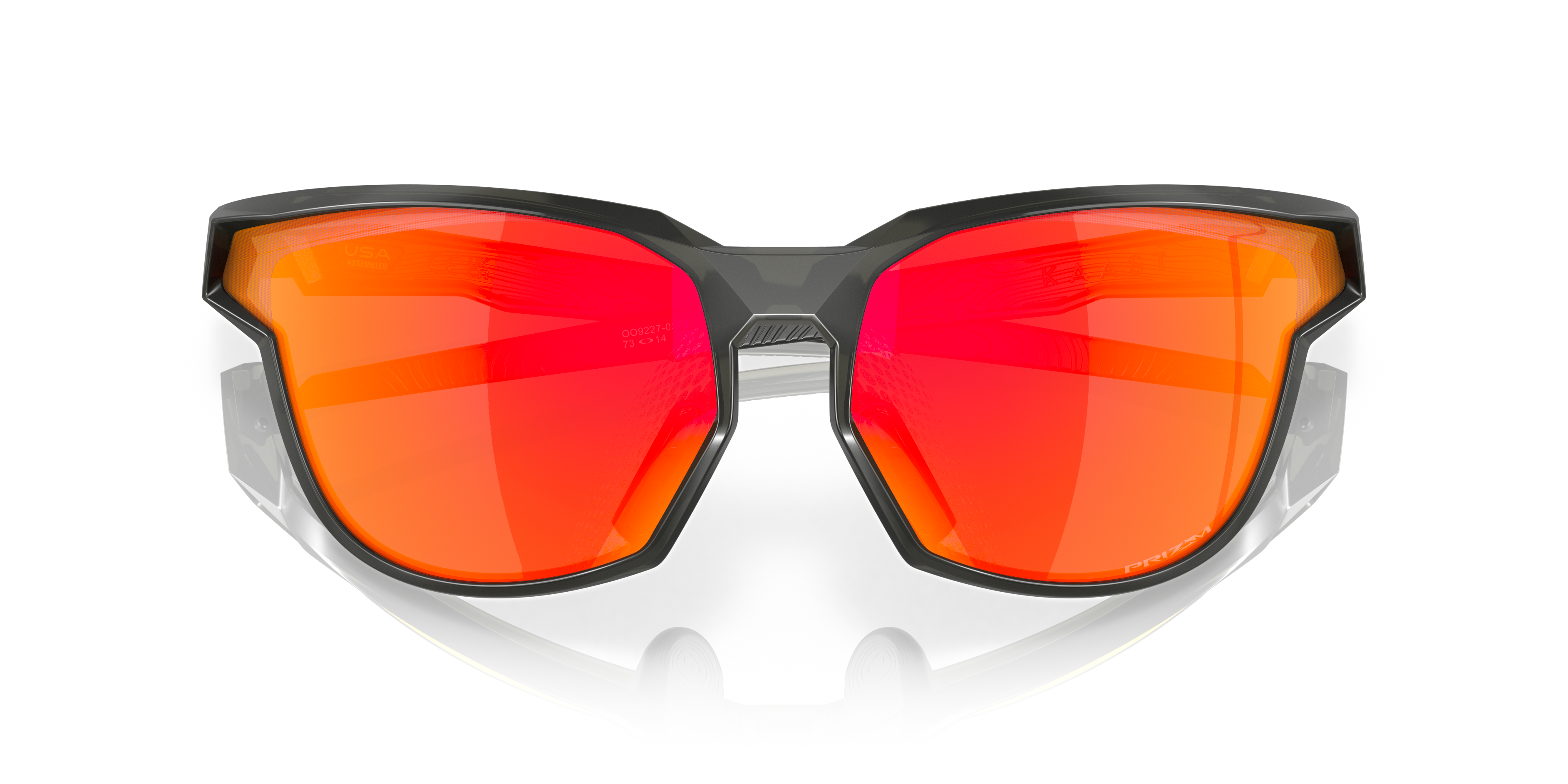 Oakley OO9227 Kaast Oval Sunglasses - Matte Black
