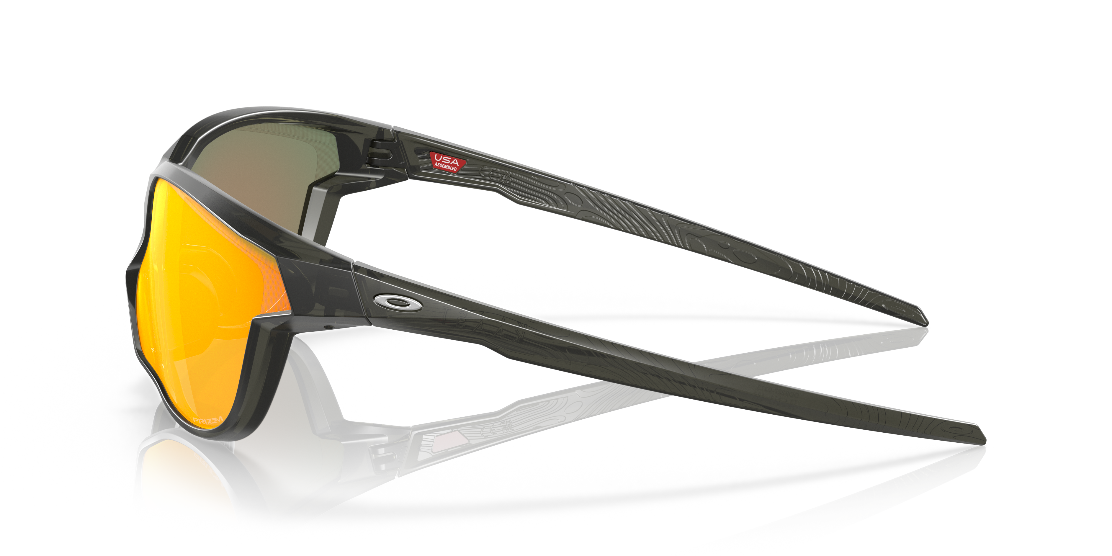 Oakley OO9227 Kaast Oval Sunglasses - Matte Grey Smoke