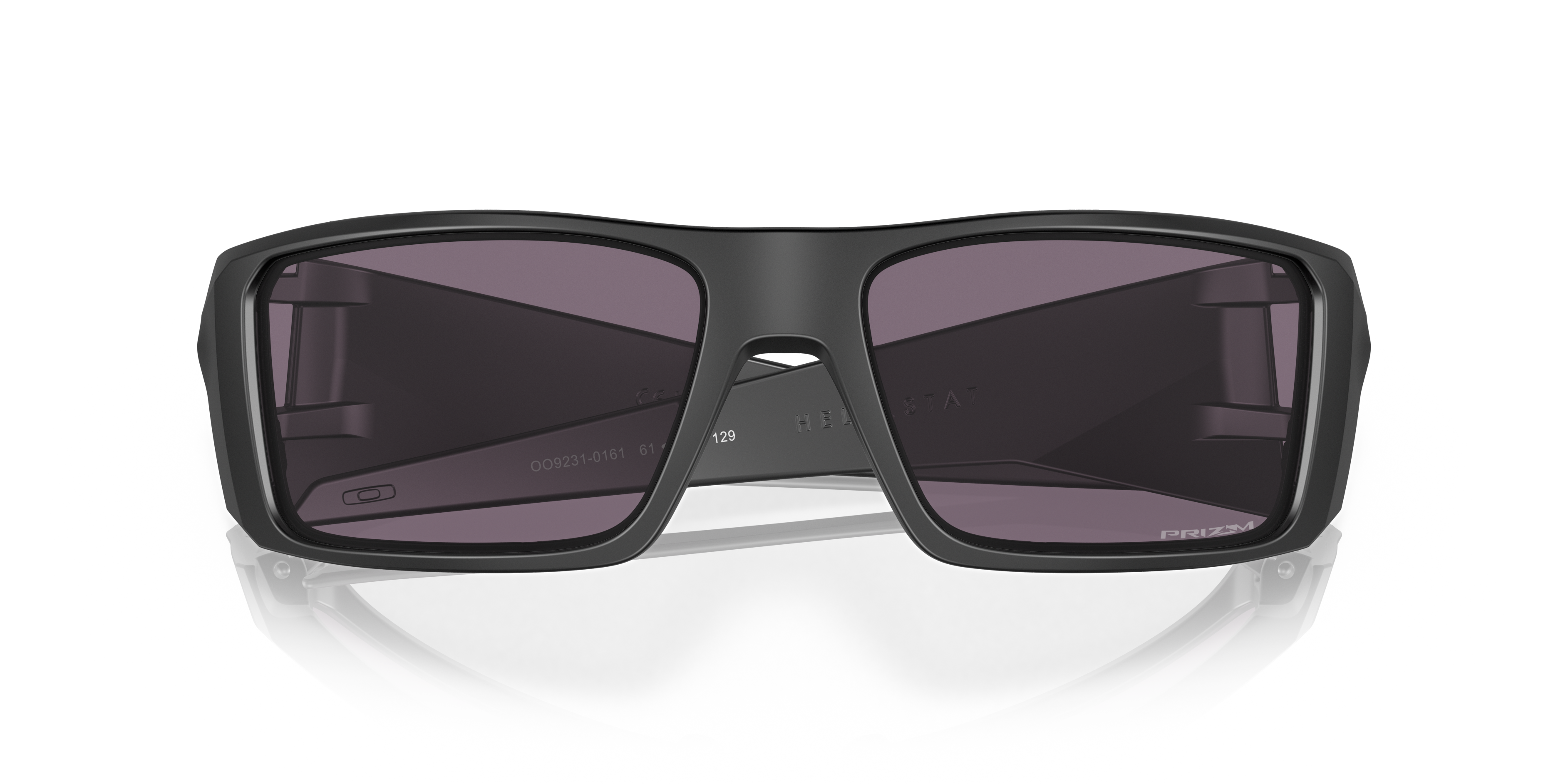 Oakley OO9231 Heliostat Rectangle Sunglasses - Matte Black