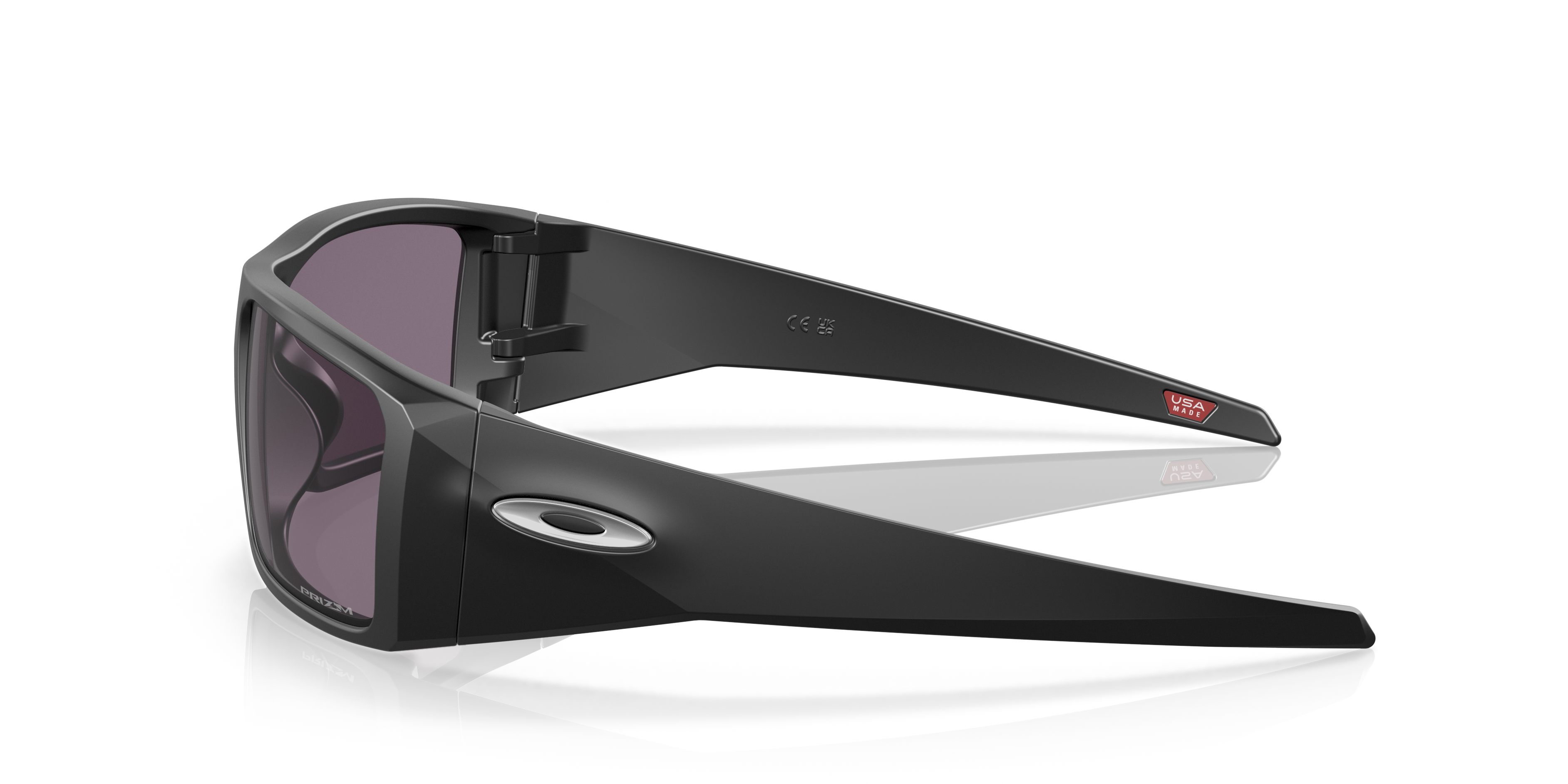 Oakley OO9231 Heliostat Rectangle Sunglasses - Matte Black